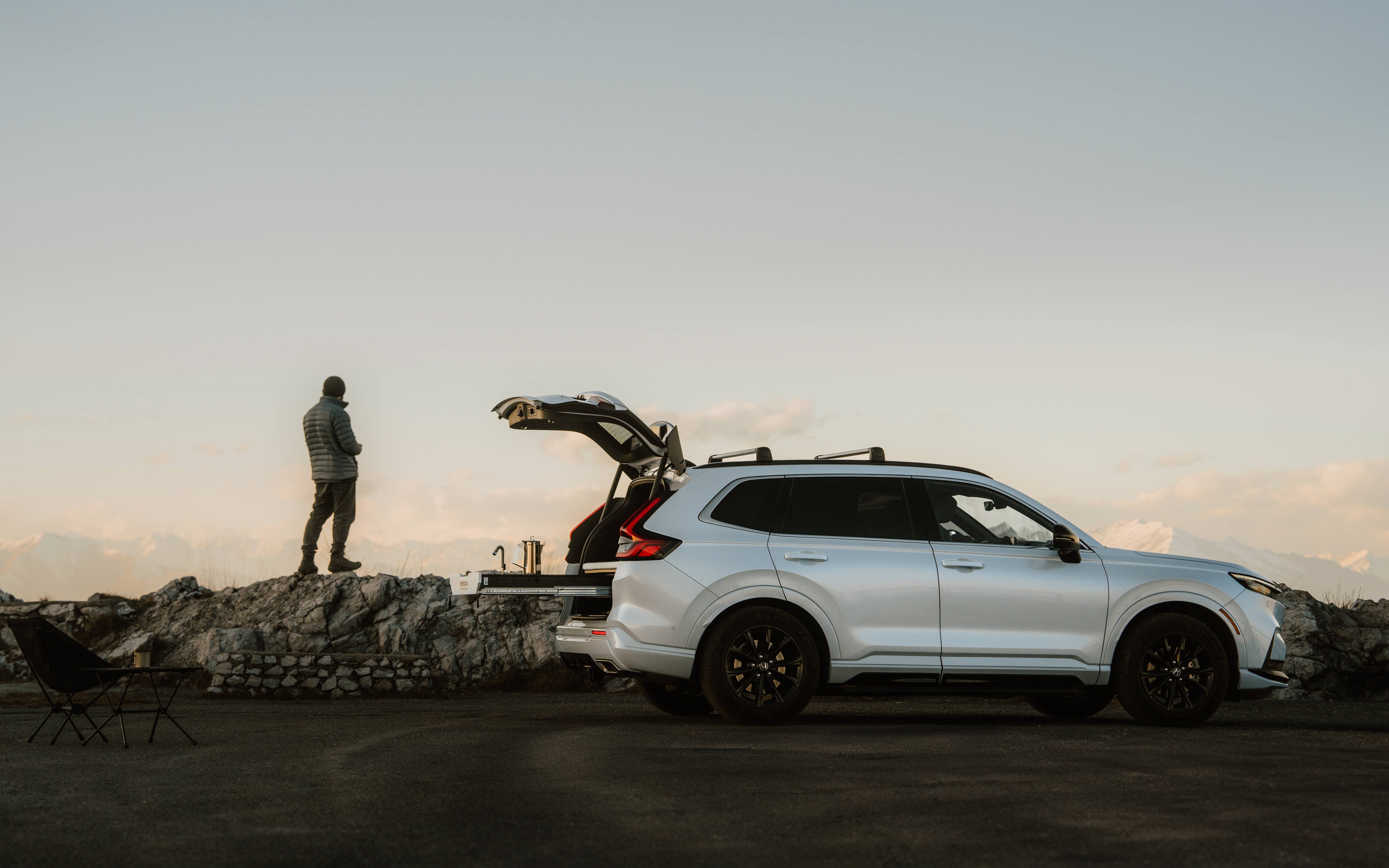 The top-spec Honda CR-V e:PHEV has plenty of technology as standard