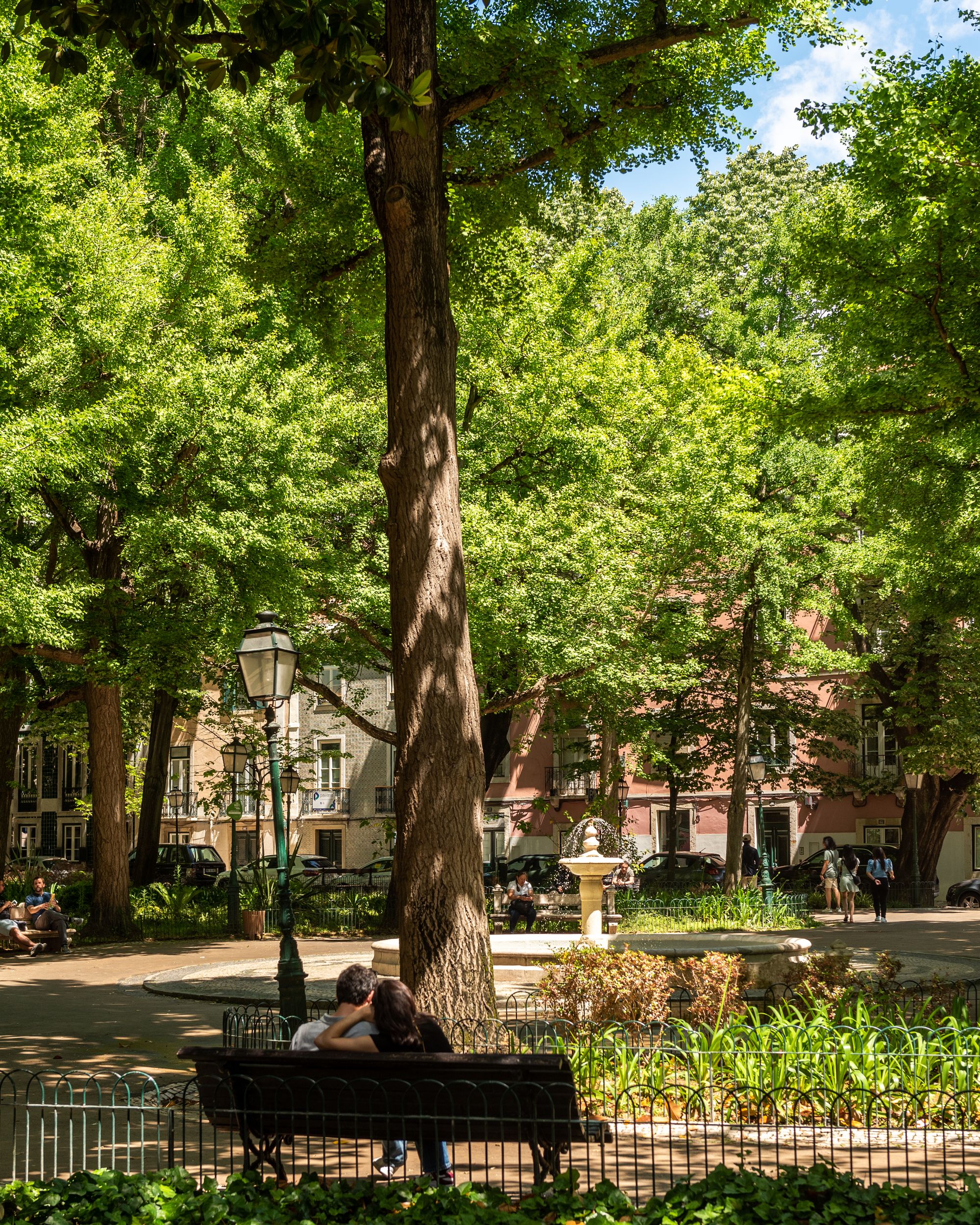 <p>Jardim das Amoreiras is a sanctuary away from the tourist trail in Lisbon </p>