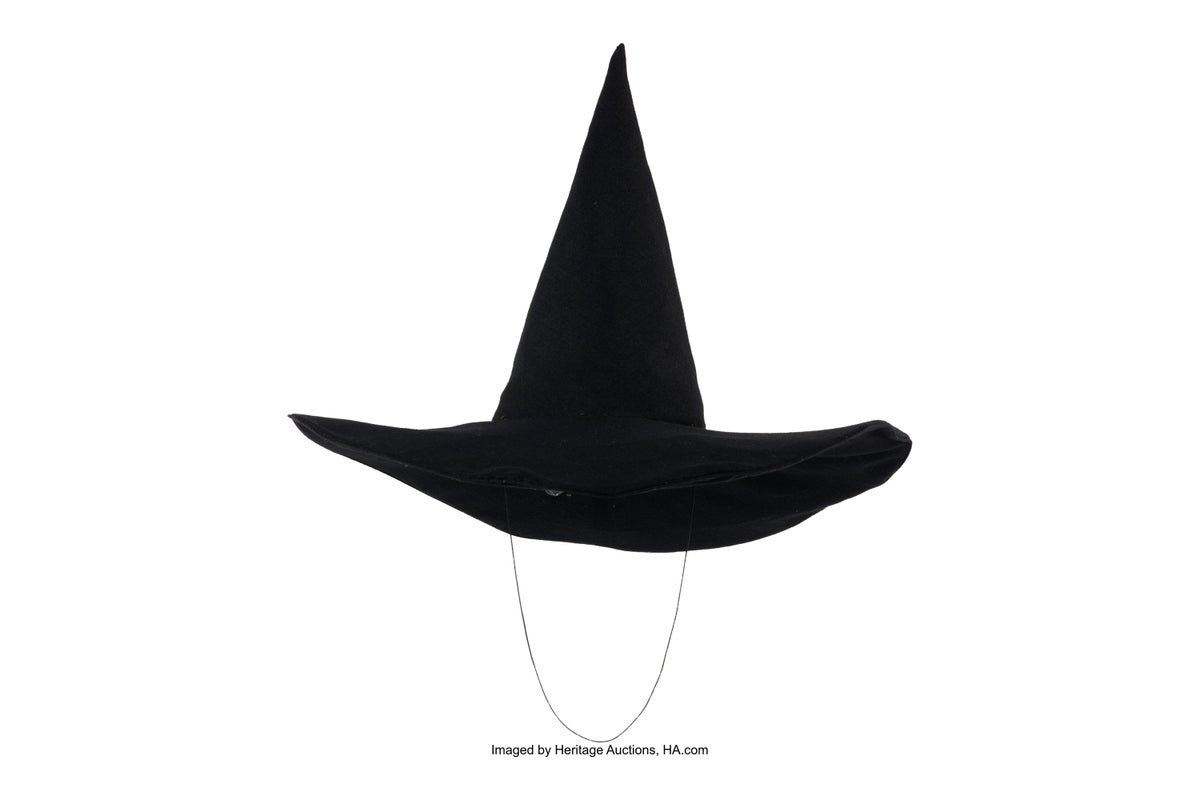 Wizard of Oz fans given rare chance to own the Wicked Witch of the West&rsquo;s iconic black hat