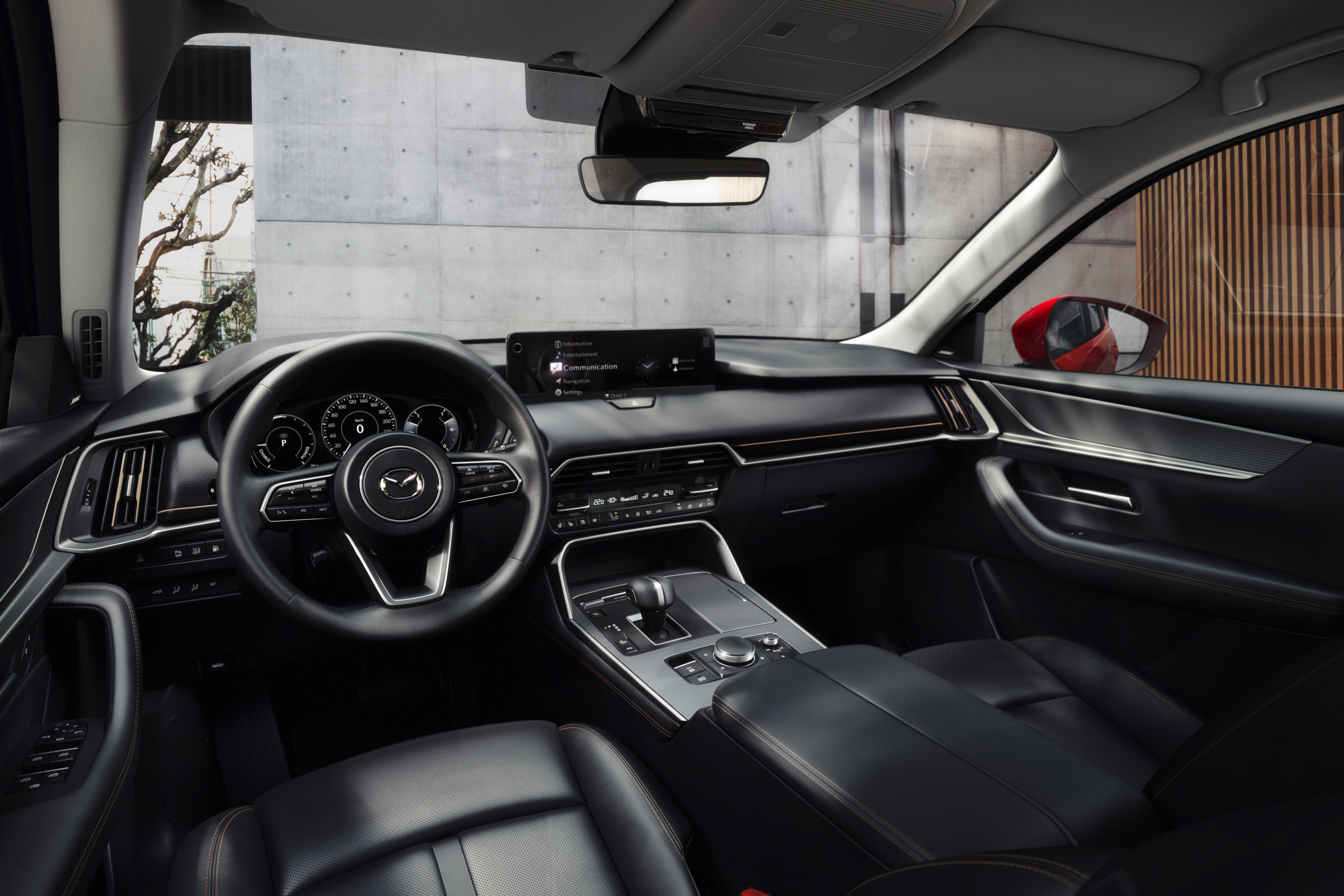 The interior is special, a clear cut above the CX-5