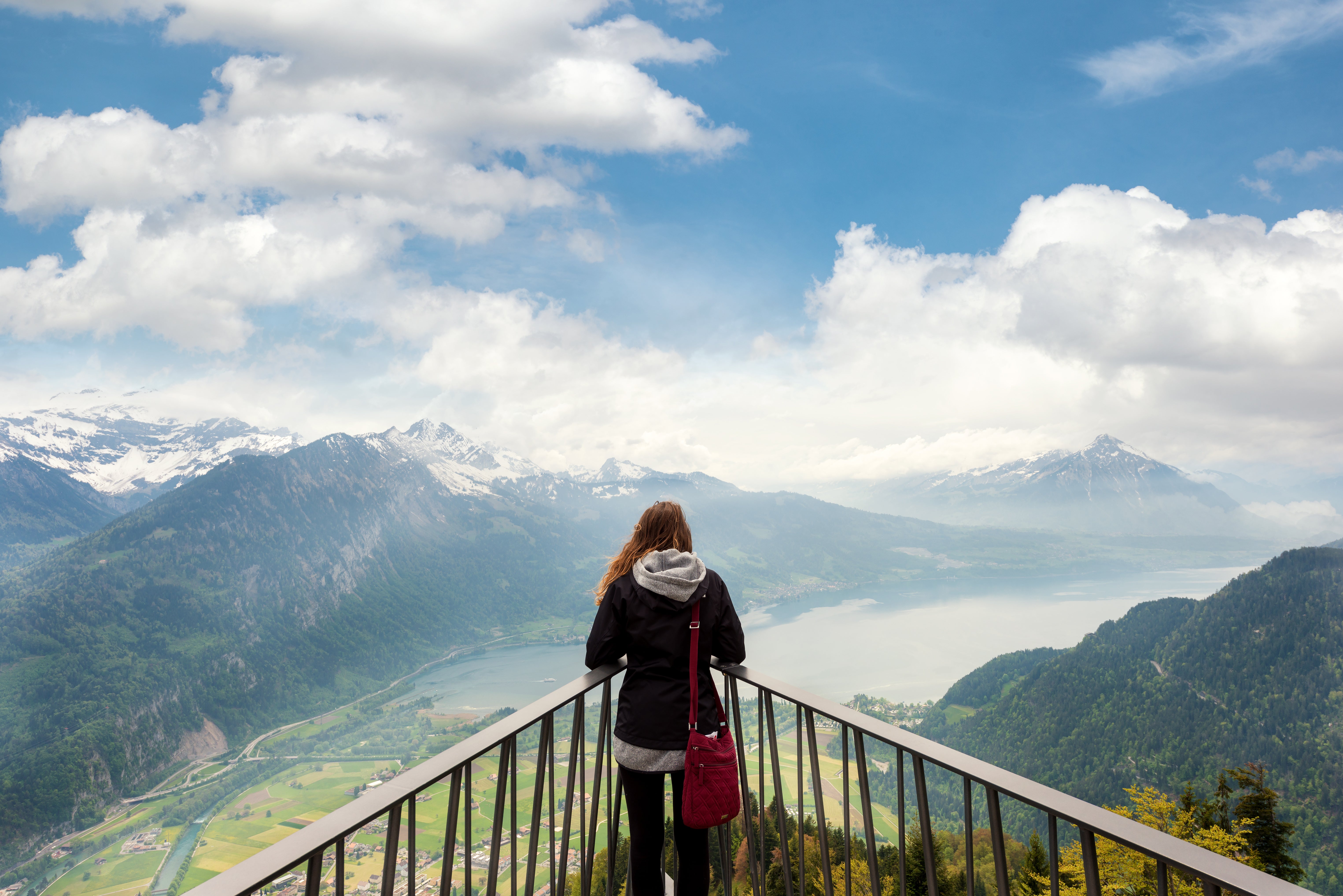 Two Lakes Bridge viewpoint offers gasp-inducing panoramas from Harder Kulm mountain