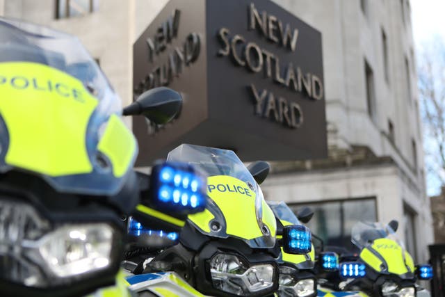 <p>A police motorcyclist that was part of a convoy escorting the Duchess of Edinburgh is accused of death by careless driving (Luciana Guerra/PA)</p>