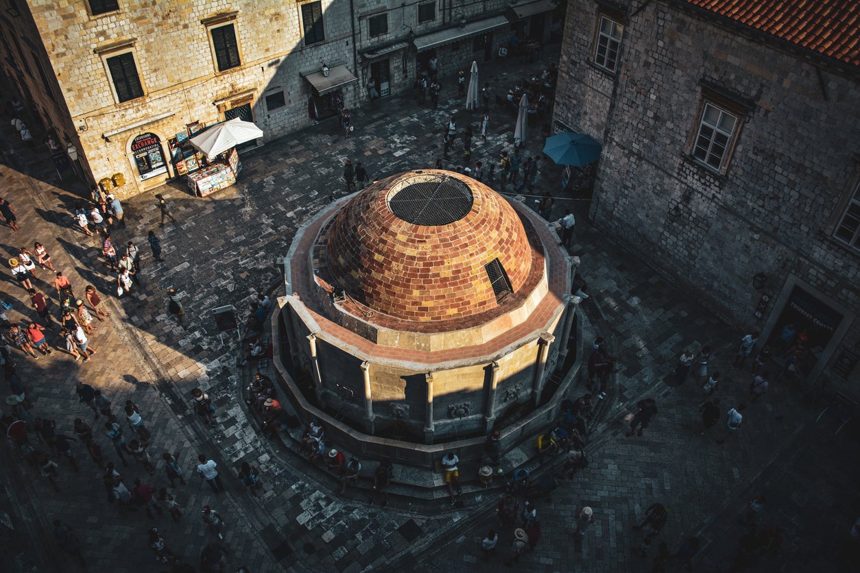 Onofrio’s Large Fountain is one of Dubrovnik’s most famous landmarks