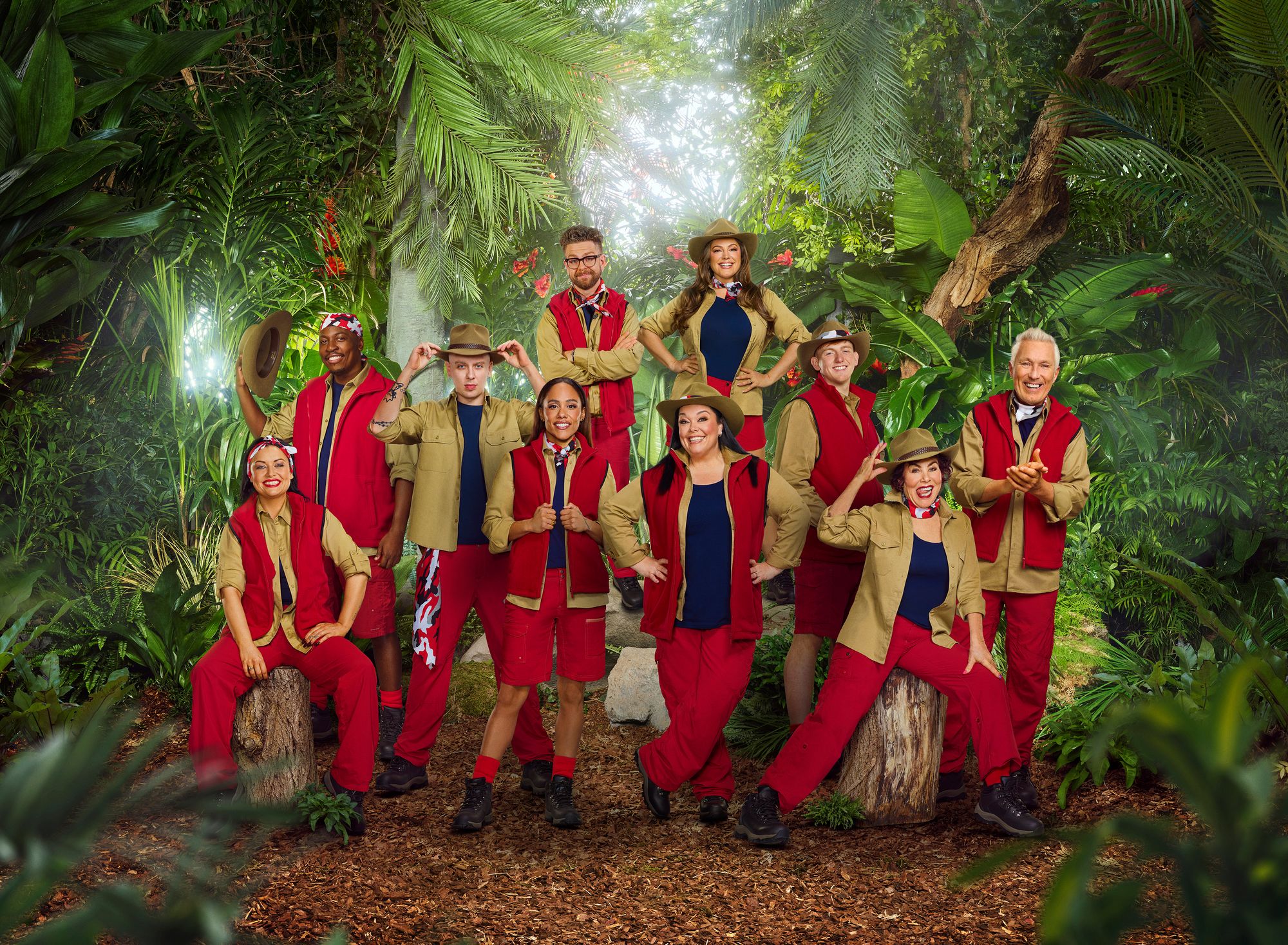 The current line-up of ‘I’m a Celebrity’