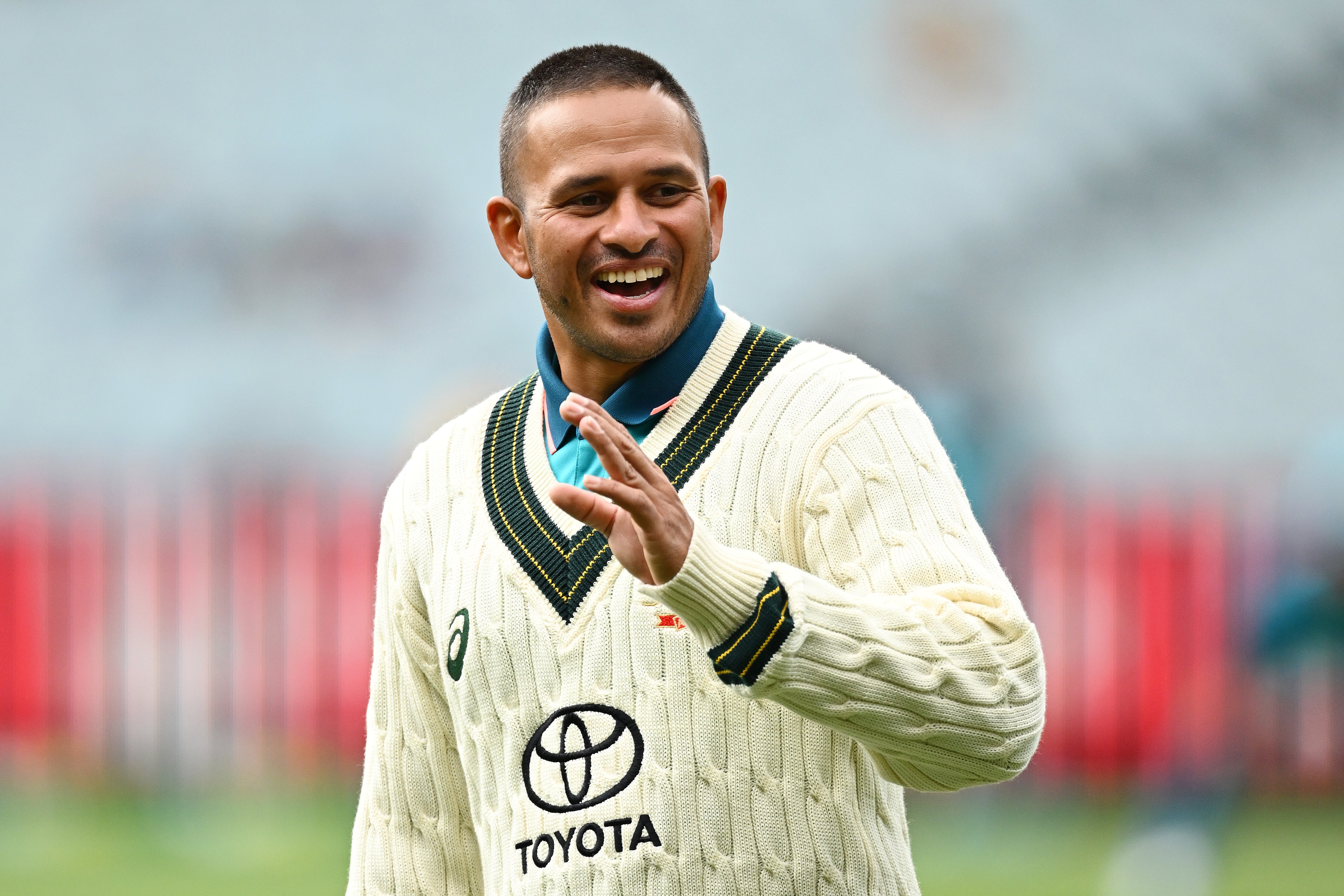 <p>Usman Khawaja would be happy for the England fan who abused him to have his ban overturned</p>