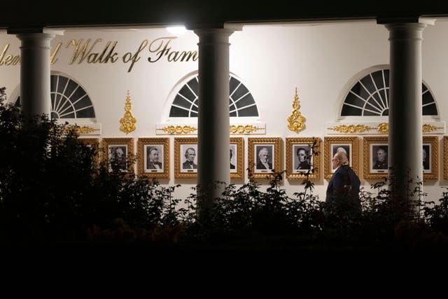 MAGA lawyer pardoned by Trump slams president’s tacky gold White House ...