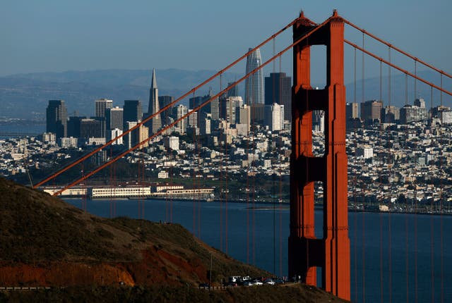 <p>A California road rage incident turned bloody after a Tesla owner repeatedly stabbed a cyclist near the Golden Gate Bridge, the authorities said</p>