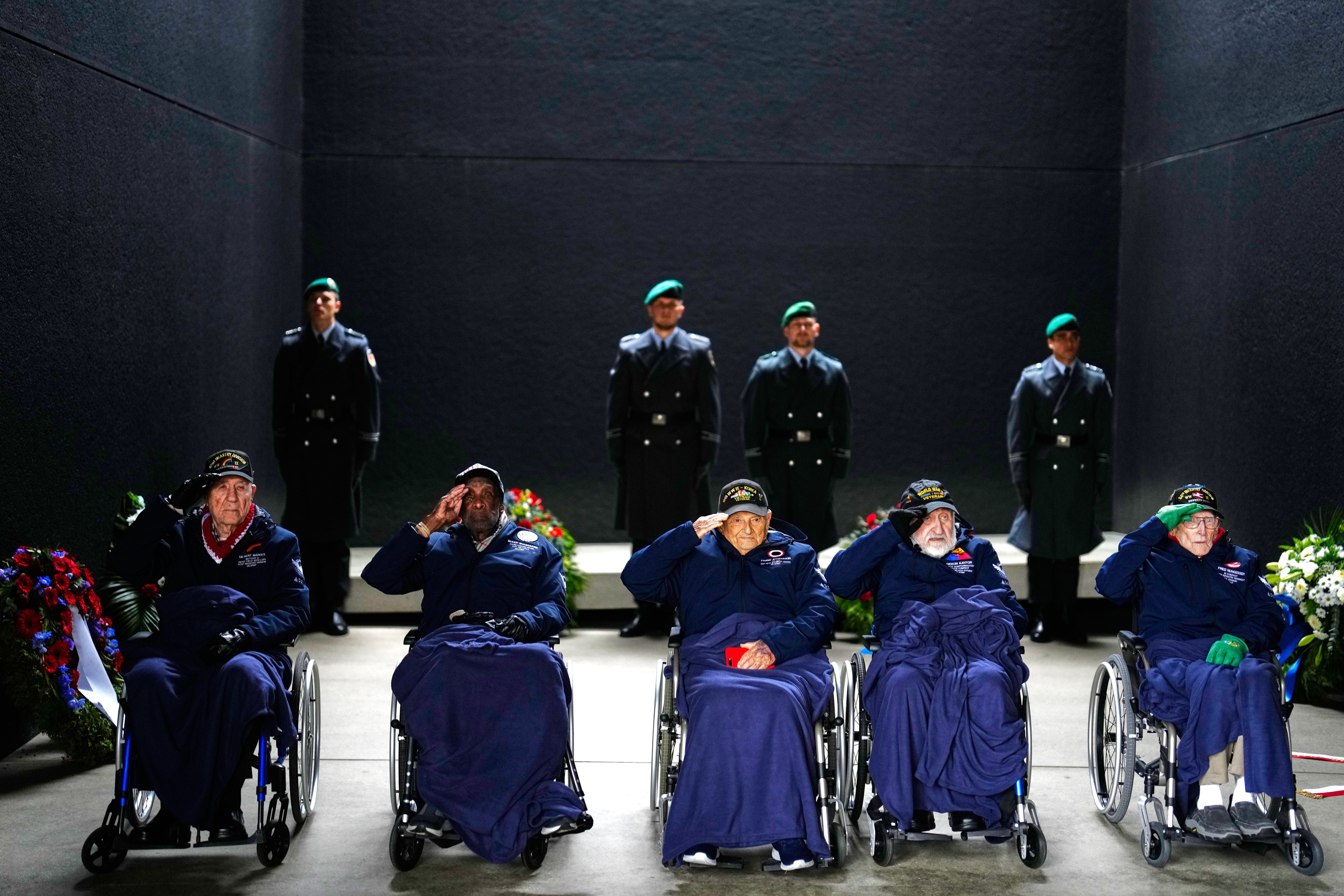 APTOPIX Germany US WWII Veterans