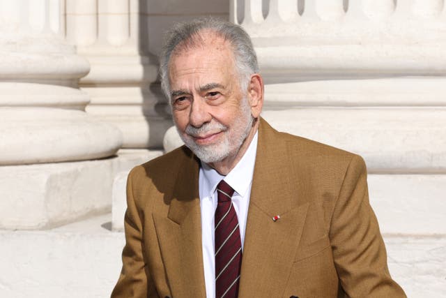 <p>Francis Ford Coppola at the Saint Laurent Menswear 2026 show </p>