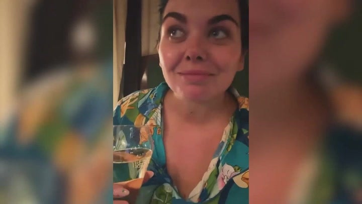 <p>I’m A Celebrity star in tears as she sends powerful message to school bullies.</p>