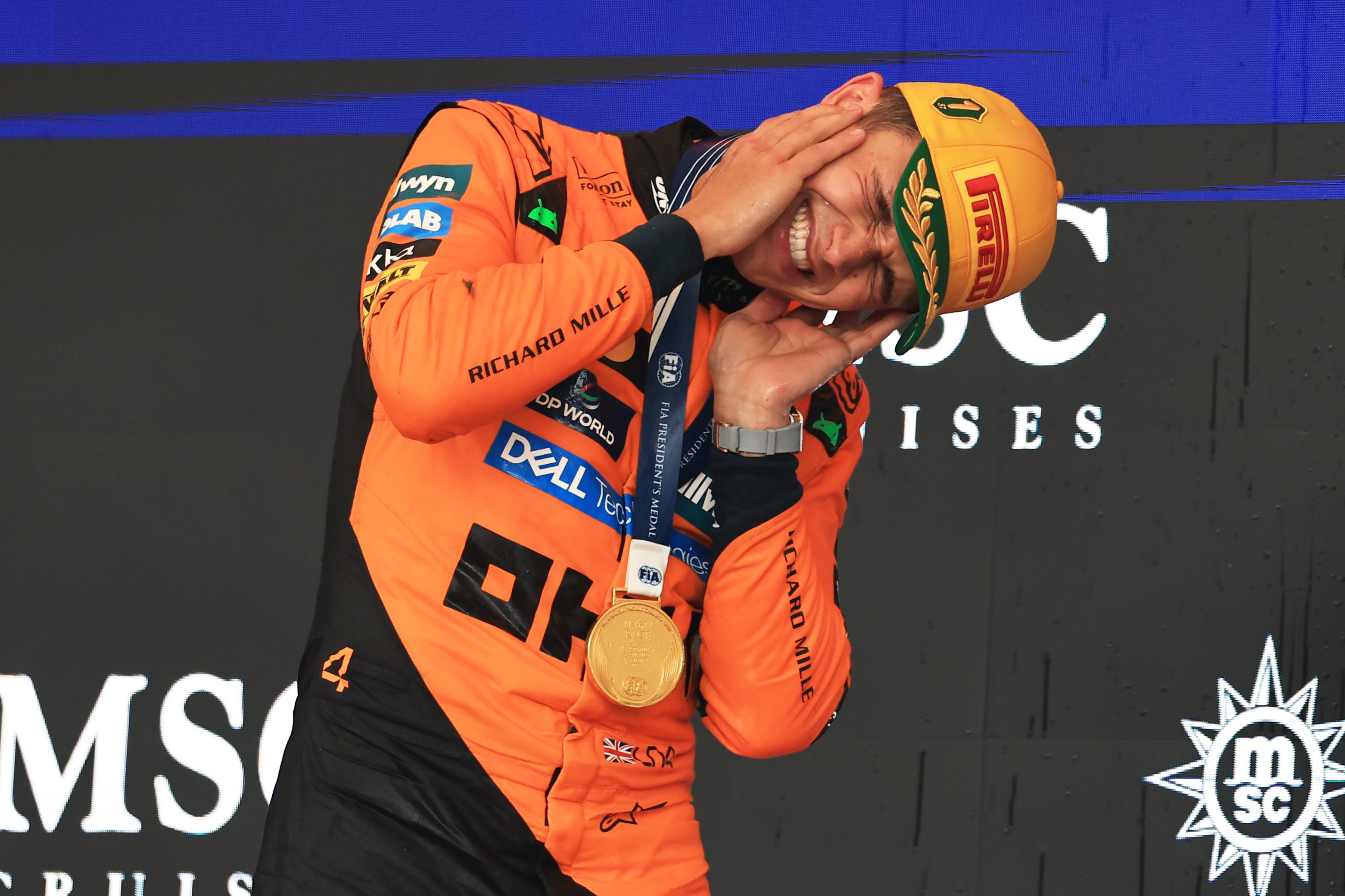 Blocking out the noise: Lando Norris has taken control of the 2025 F1 title race