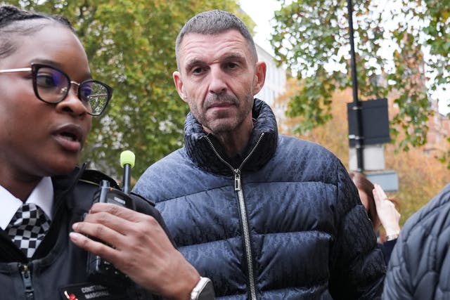 <p>Tim Westwood is accused of rape, indecent assault and sexual assault (Lia Toby/PA)</p>