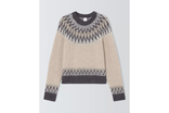Best Christmas jumper IndyBest review John Lewis alpaca wool blend fair isle knit jumper