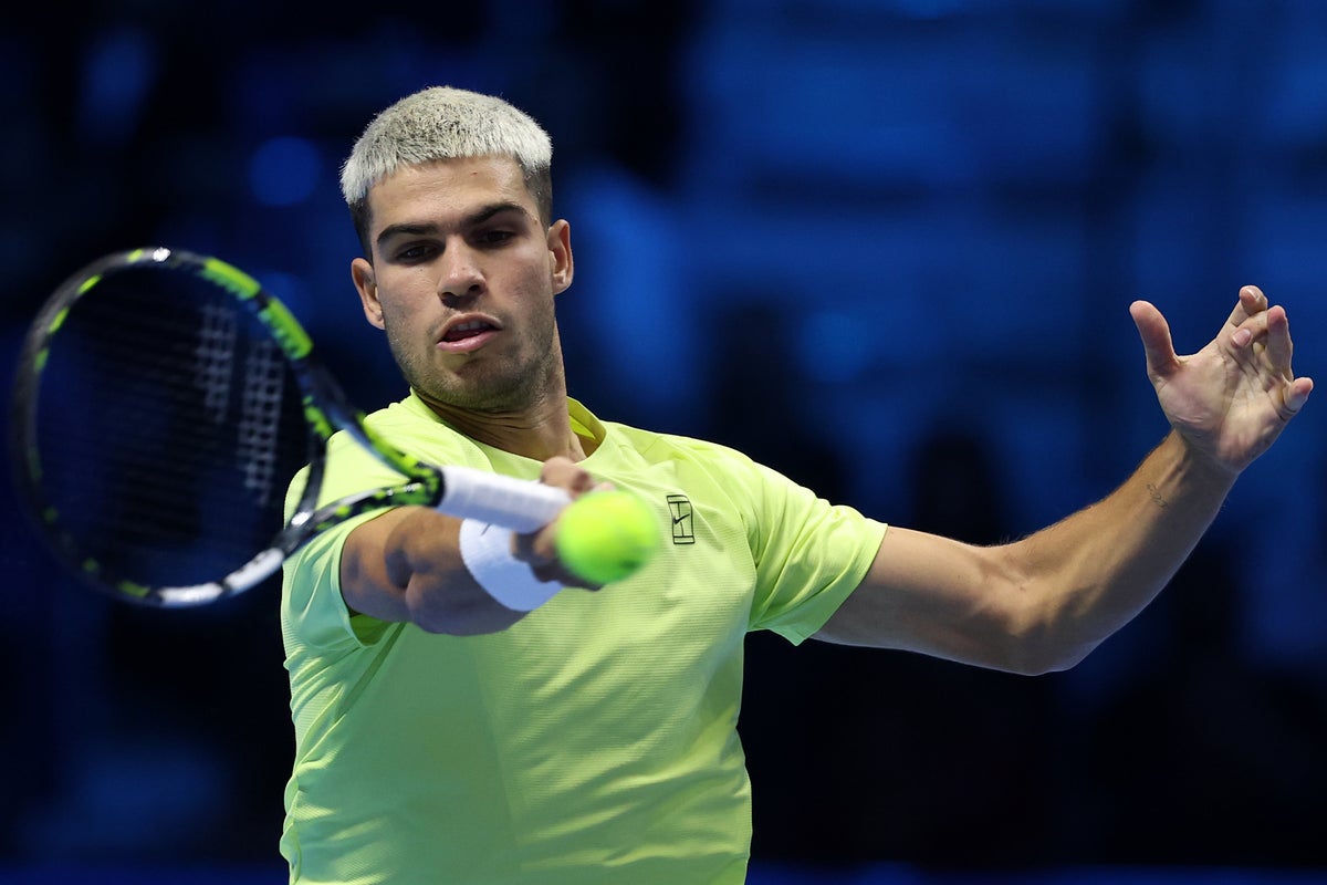 Carlos Alcaraz v Taylor Fritz live: ATP Finals latest score and updates 
