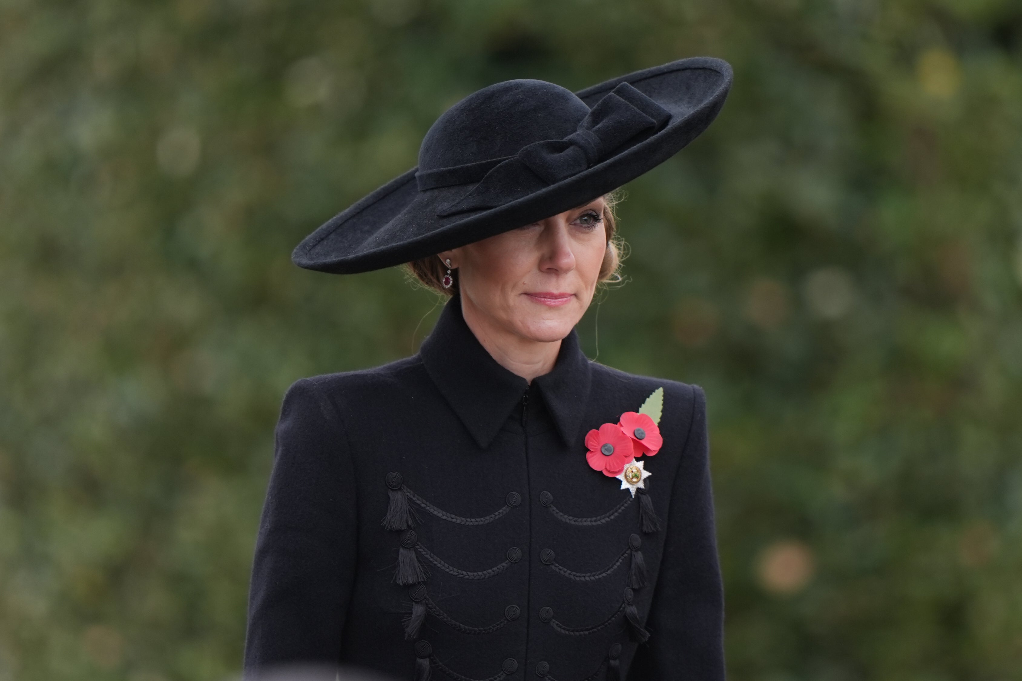 <p>The Princess of Wales attends the Service of Remembrance to mark Armistice Day at the National Memorial Arboretum in Alrewas, Staffordshire</p>