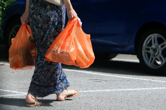 Supermarket prices were still 4.7% higher than a year ago in October (Peter Byrne/PA)