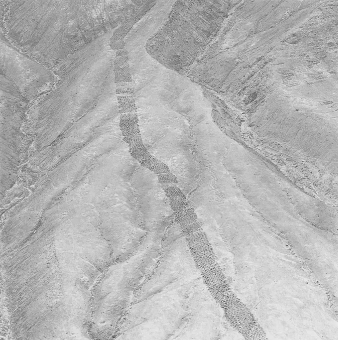 An aerial photograph of Monte Sierpe taken by Robert Shippee and published by the National Geographic Society in 1933