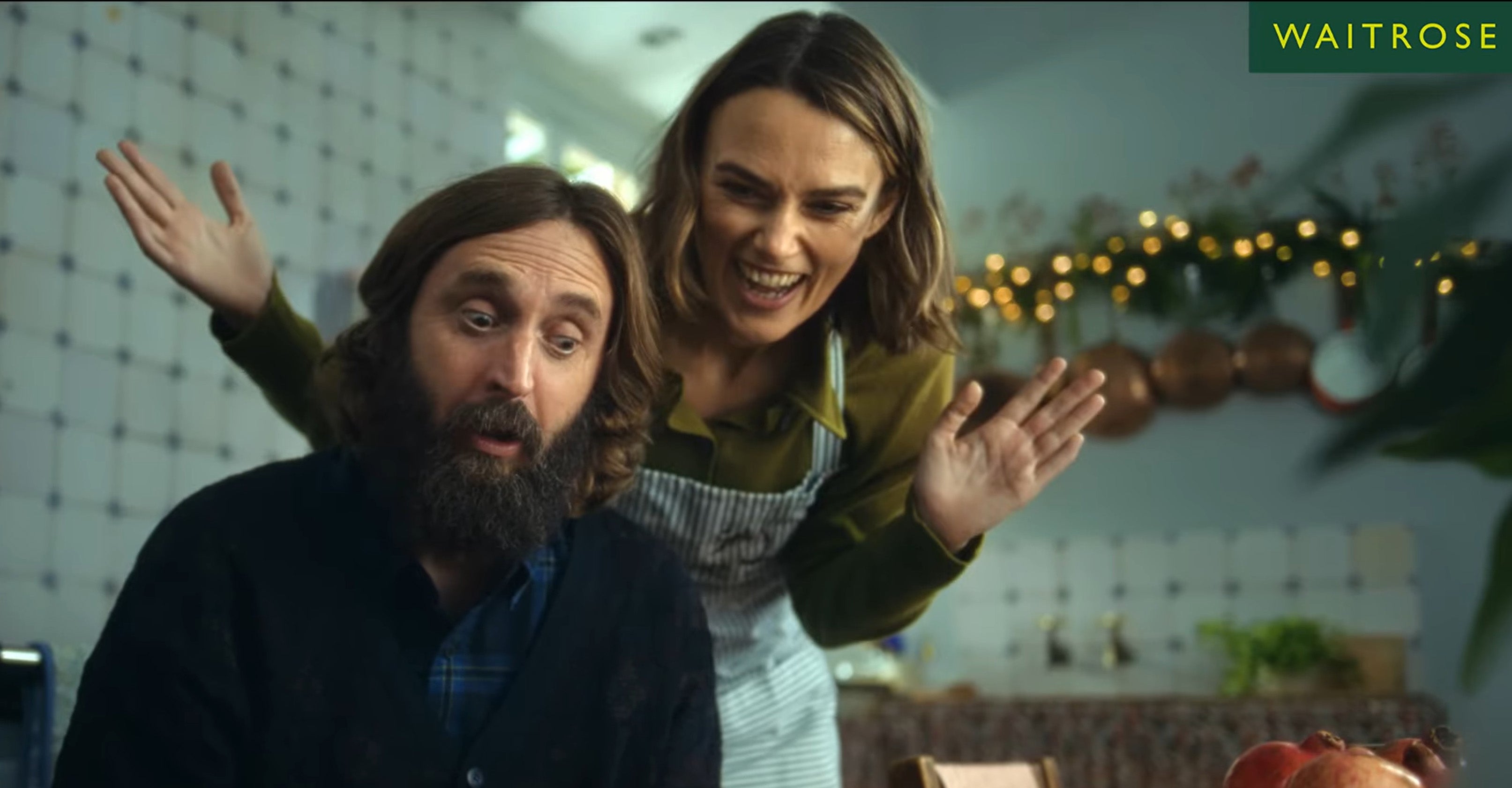 Knightley says she “couldn’t turn down” working with Joe Wilkinson on the advert