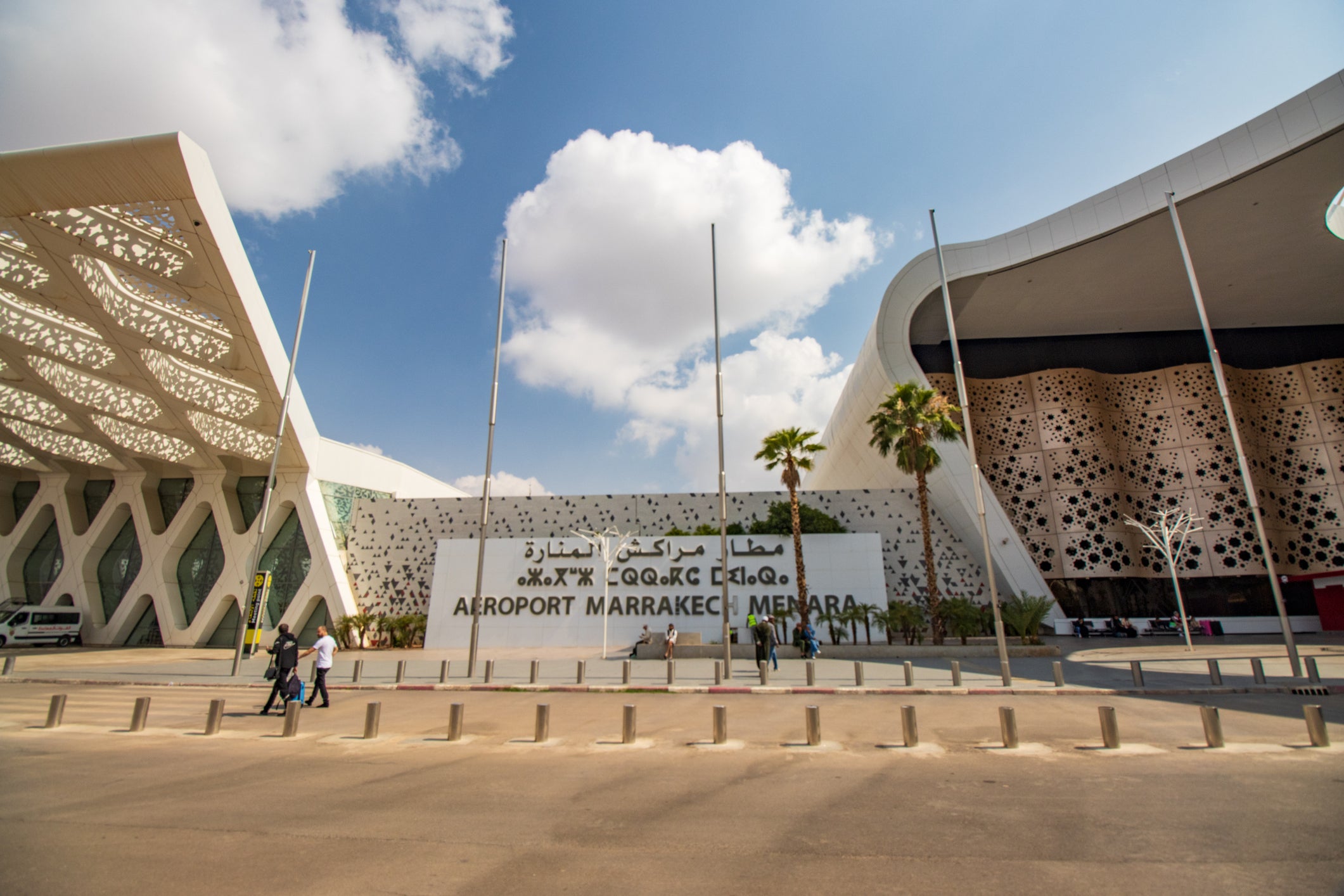 Special dispensation has been made for some airports, such as Marrakech Menara