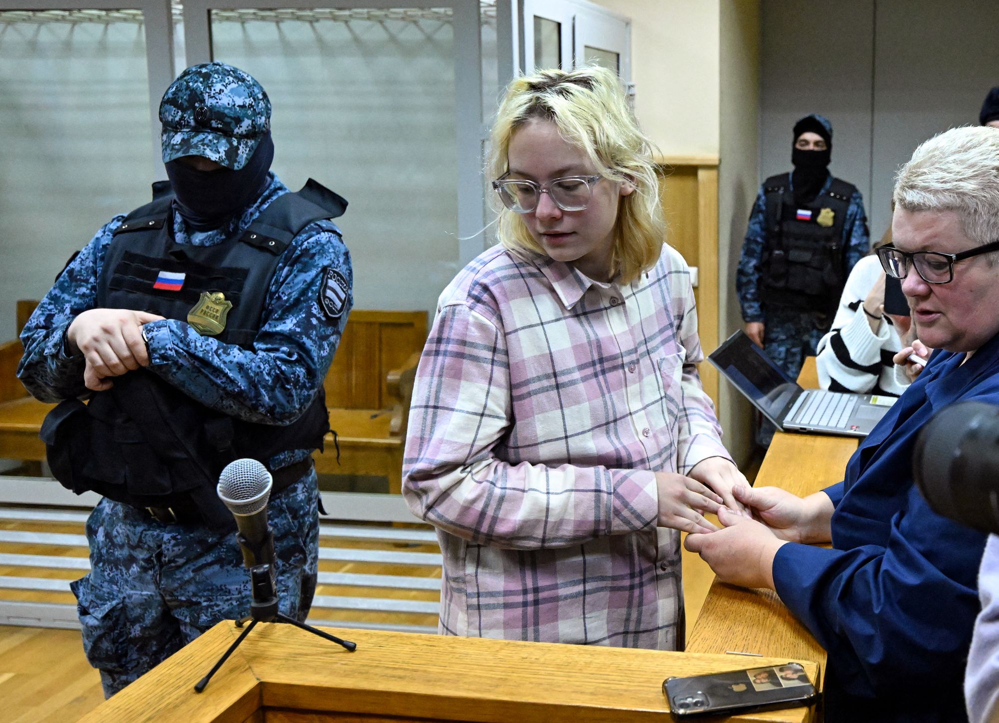 Diana Loginova was arrested after her performances of songs by exiled Russian artists known for their opposition to the country's military campaign in Ukraine