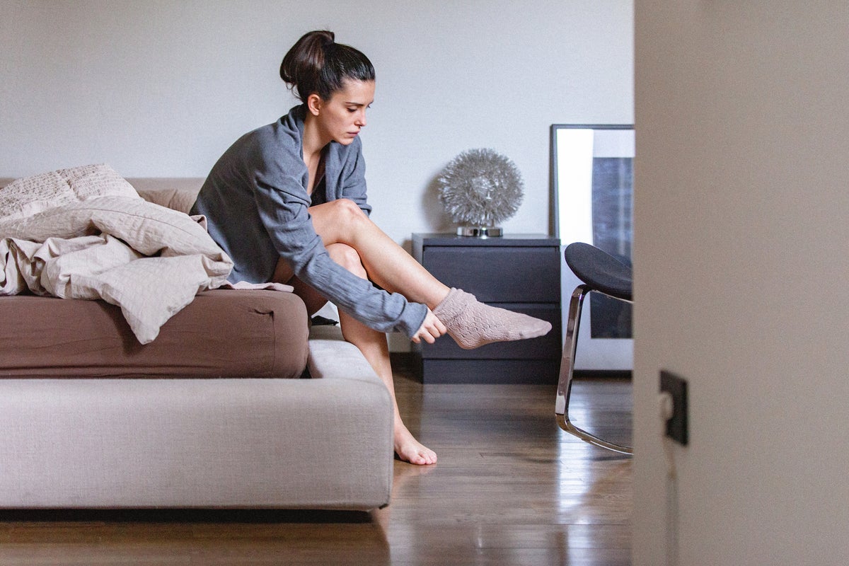 TikTok influencers are putting raw potato slices in their socks at bedtime. Experts weigh in on dubious health trend TikTok influencers are putting raw potato slices in their socks at bedtime. Experts weigh in on dubious health trend