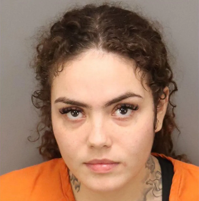 Yazmin Erazo, 21, was arrested Thursday after allegedly going 107 mph in a 55 mph zone to get to Little Caesars before it closed