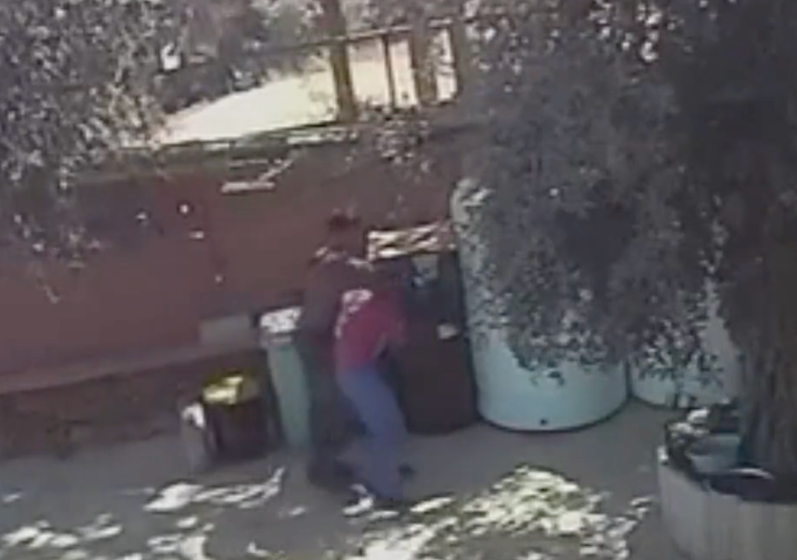 Imagens de CCTV capturaram colonos israelenses atacando a casa de Issa Amro