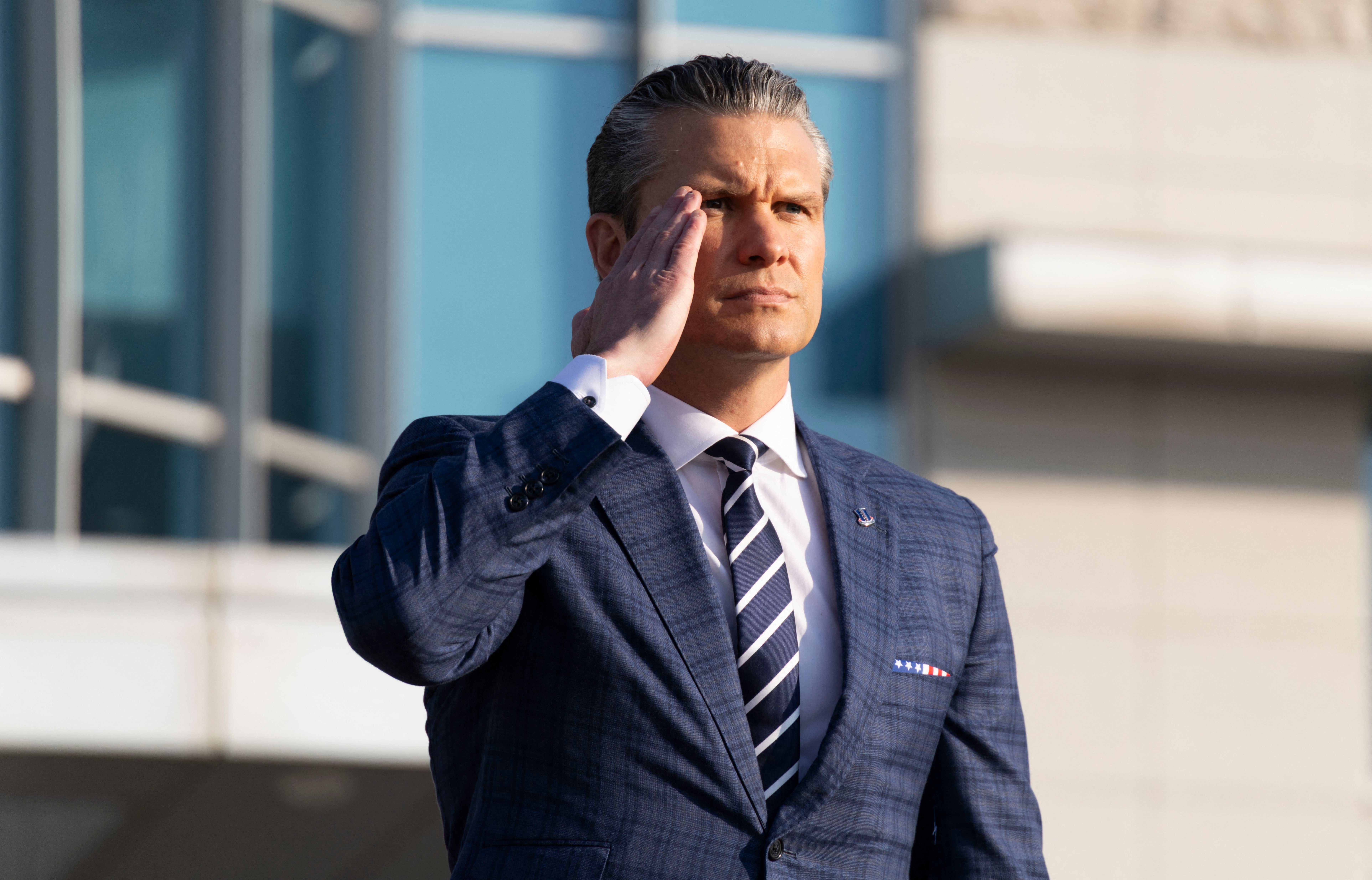 <p>A female Navy officer was about to be given a historic title, but then Defense Secretary Pete Hegseth stepped in, according to a new report</p>