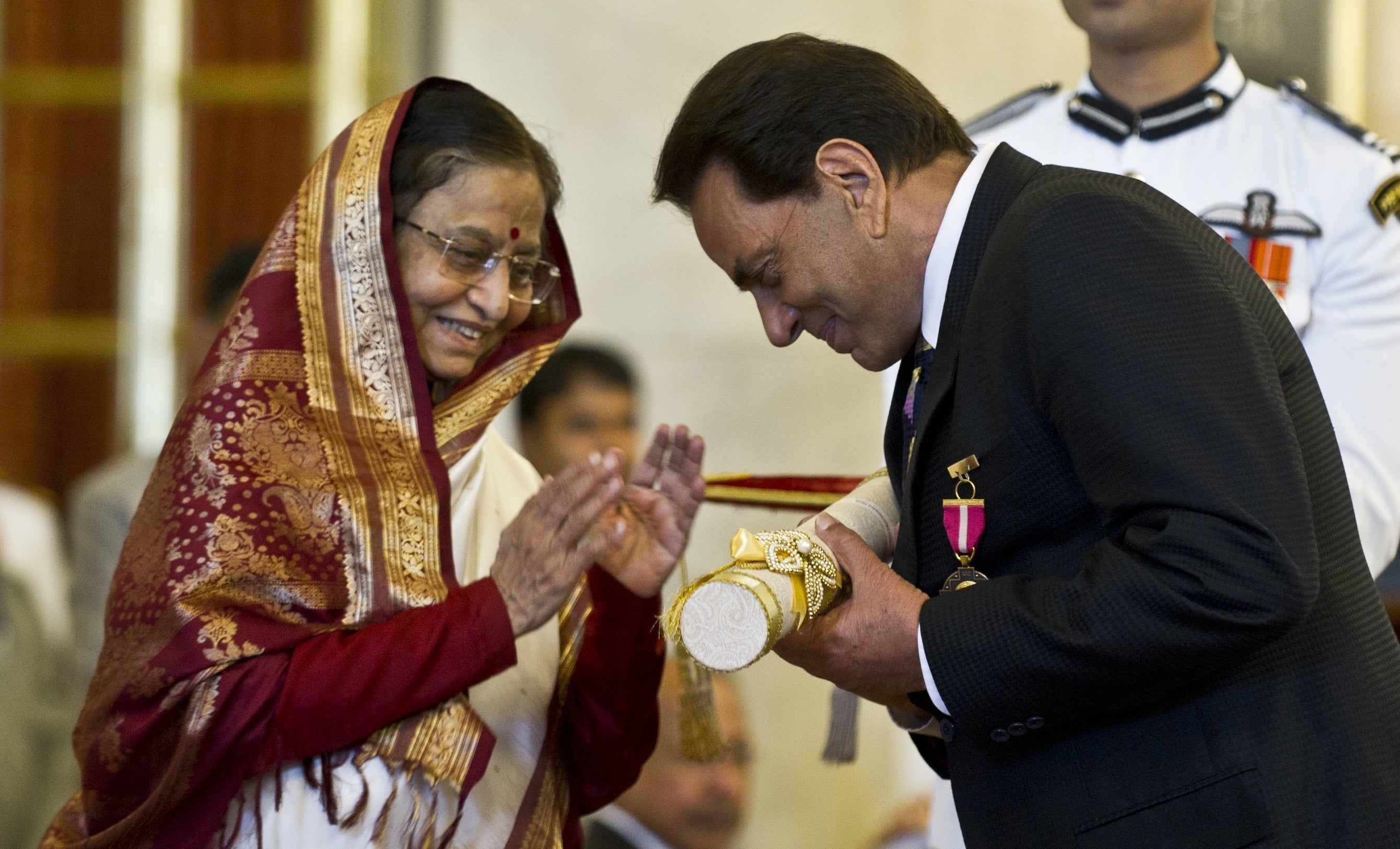 Dharmendra was awarded the Padma Bhushan in 2012