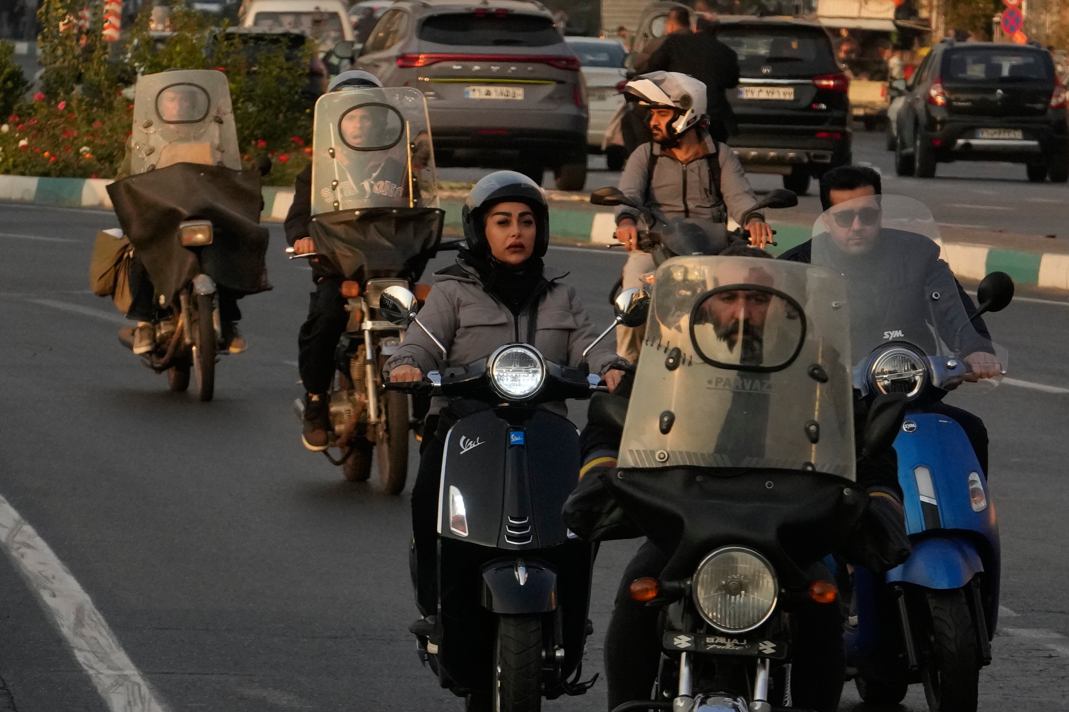 Iran Women on Motorbikes