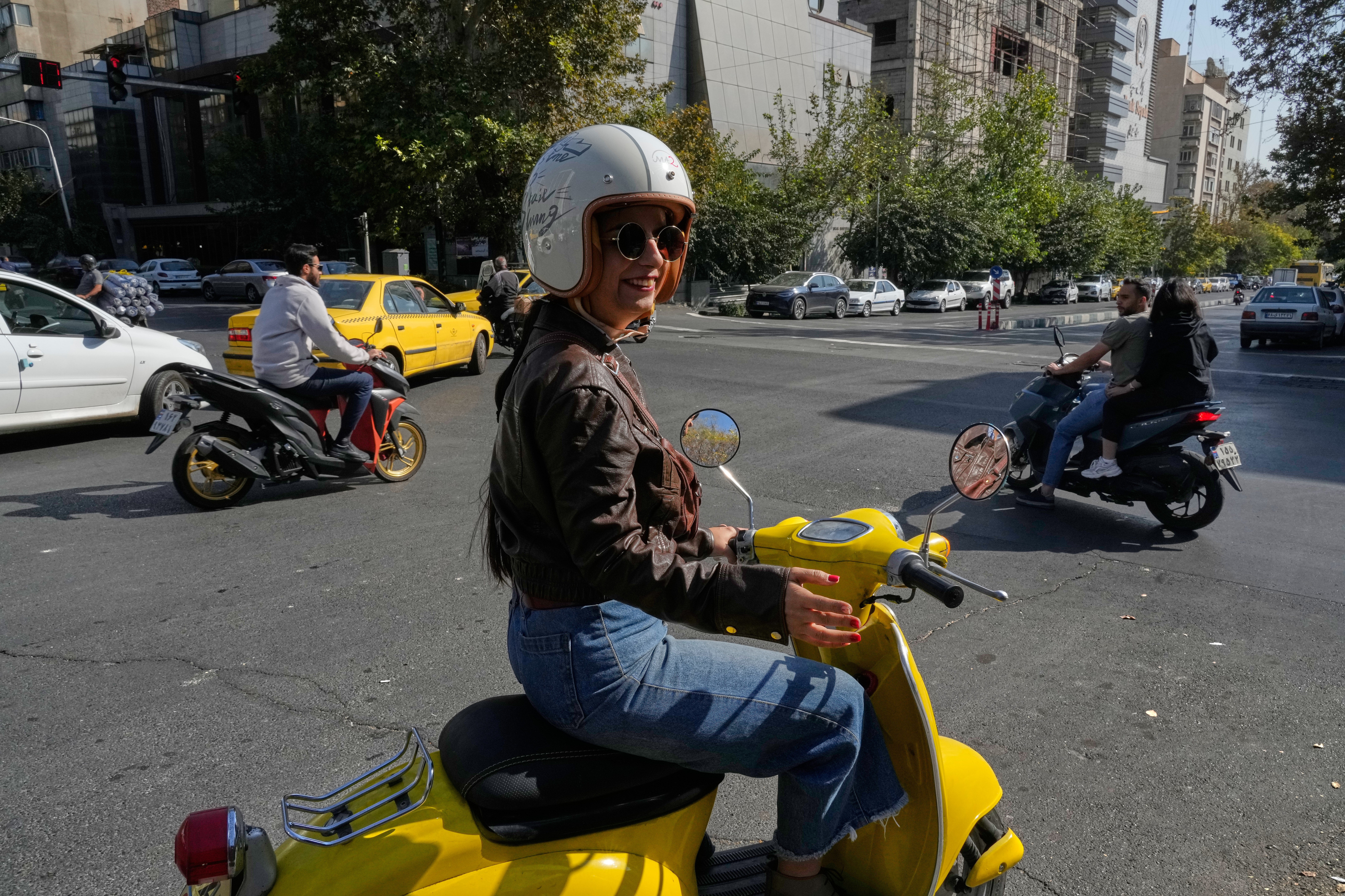 Iran Women on Motorbikes