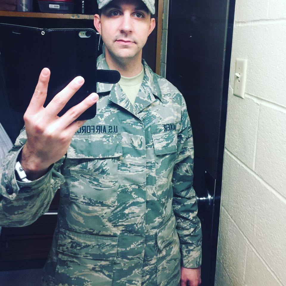 Former Air Force veteran Nicholas Acker died after falling into a machine at a USPS warehouse in Michigan.