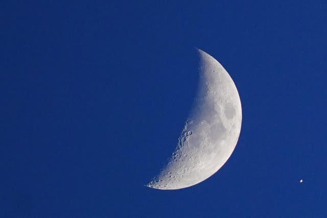 Future space missions could include habitats on the moon (Peter Byrne/PA)