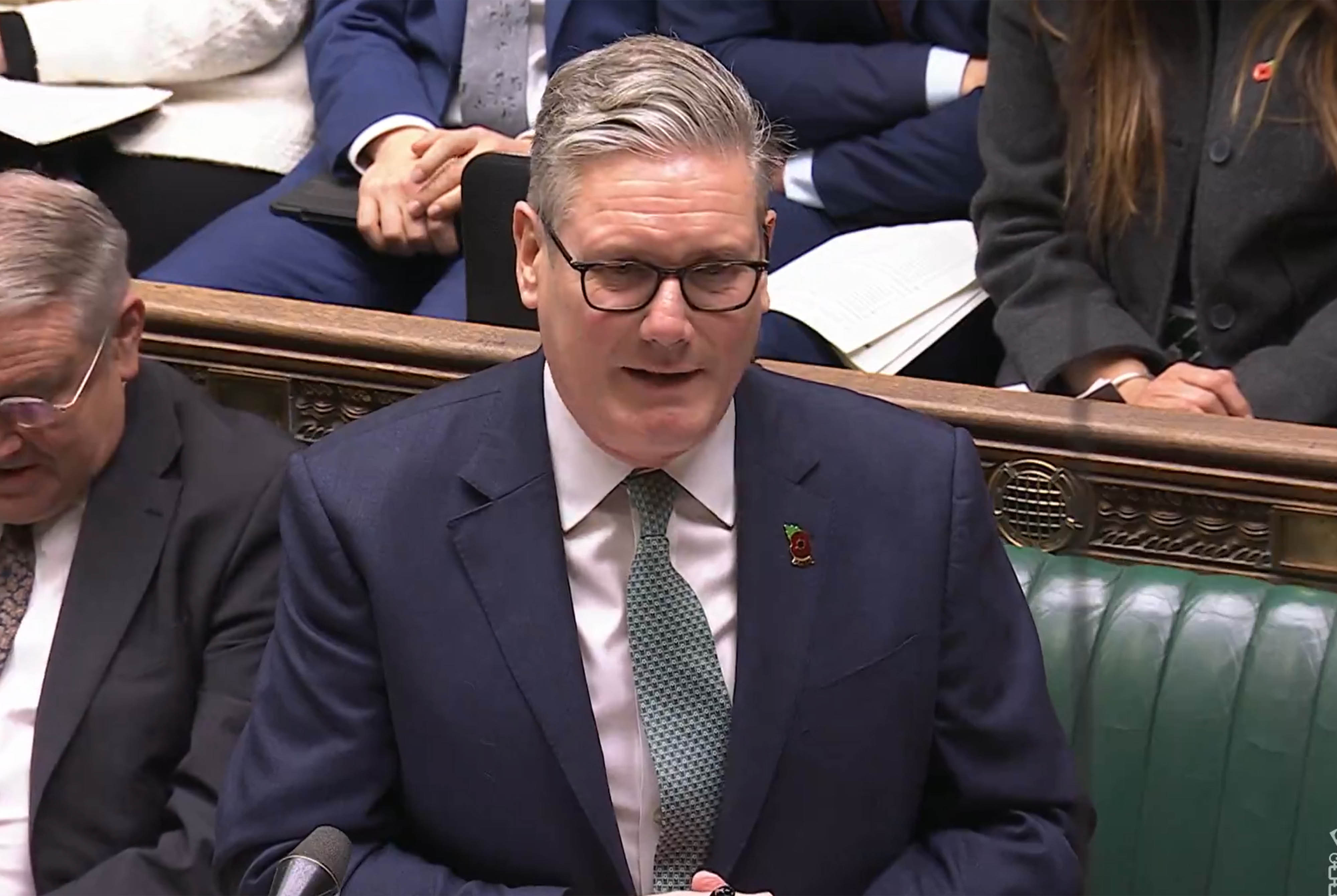 Sir Keir Starmer said attacks on any of his cabinet members is ‘completely unacceptable’