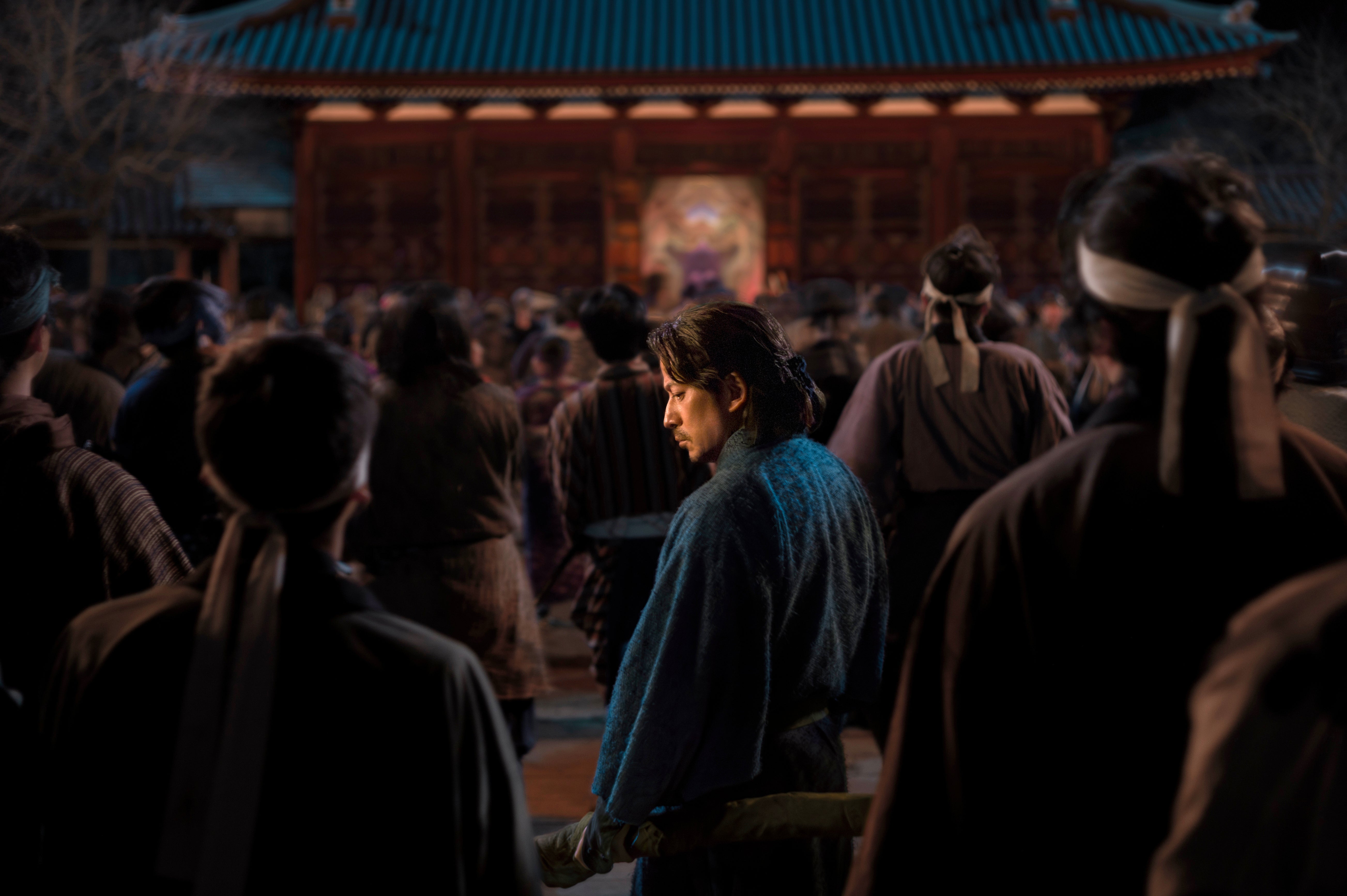 <p>This image released by Netflix shows Jun'ichi Okada in a scene from "The Last Samurai Standing"</p>