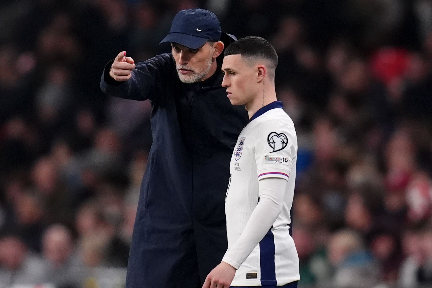 Thomas Tuchel has brought Phil Foden back into his squad (John Walton/PA)