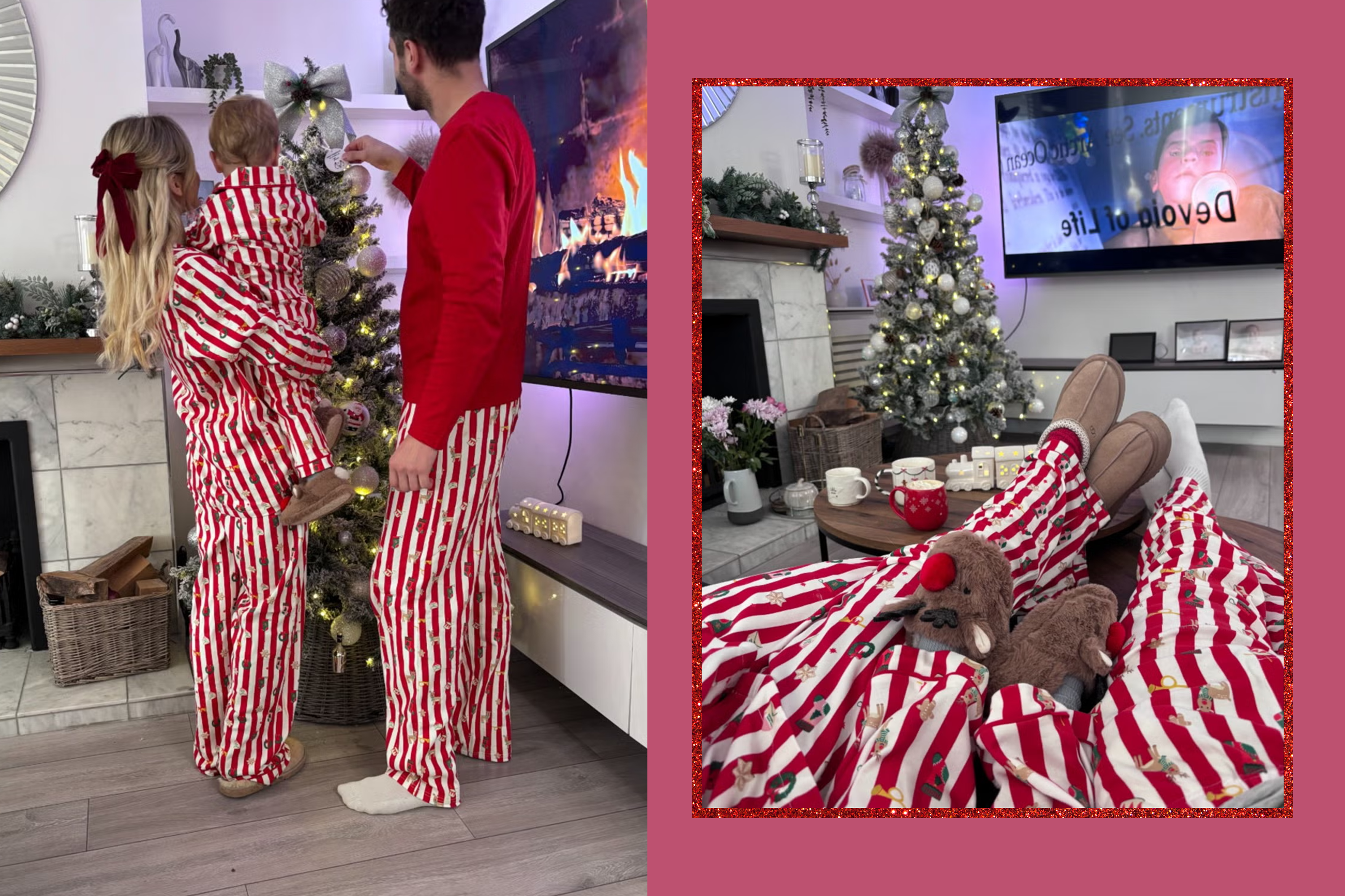 <p>JoJo Maman Bébé also offers matching sets for the whole family</p>