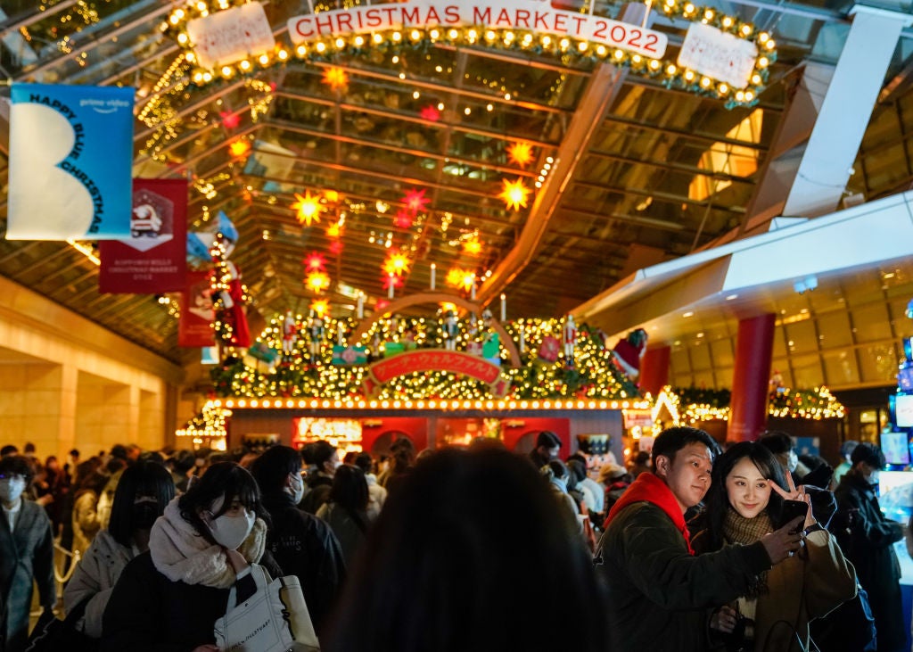 Bright lights, big city: Christmas in Tokyo