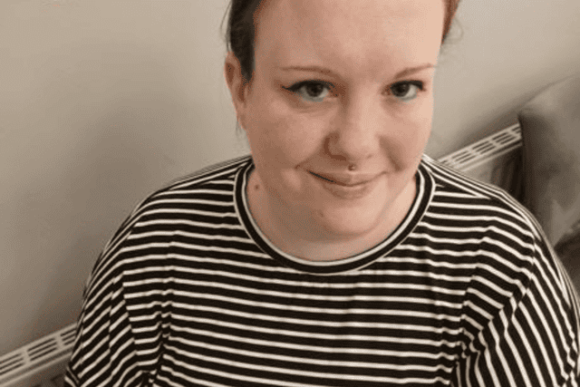 <p>Katie Fox, 34, died in hospital after suffering a serious neck injury in Birmingham on Friday night </p>