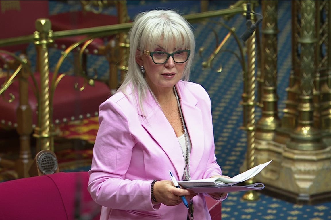 Undated handout photo issued by the Office of the Victims’ Commissioner of Baroness Helen Newlove, who has died following a short illness, her office said in a statement. Issue date: Wednesday November 12, 2025.