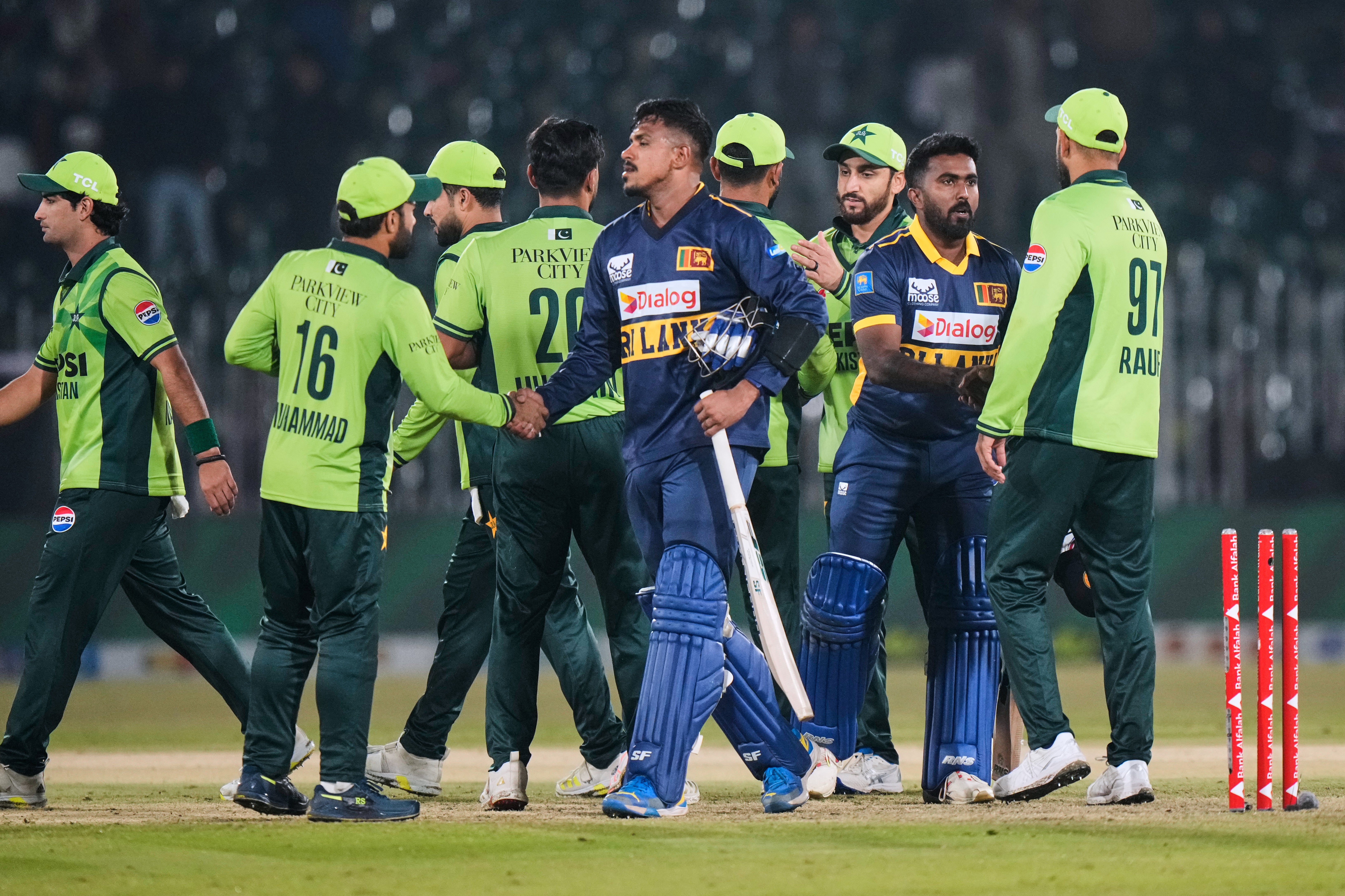 <p>Sri Lanka are currently playing a one-day series in Pakistan</p>