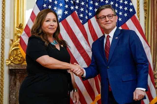 <p>Adelita Grijalva moved the House to vote on the discharge petition about releasing files held on Epstein</p>