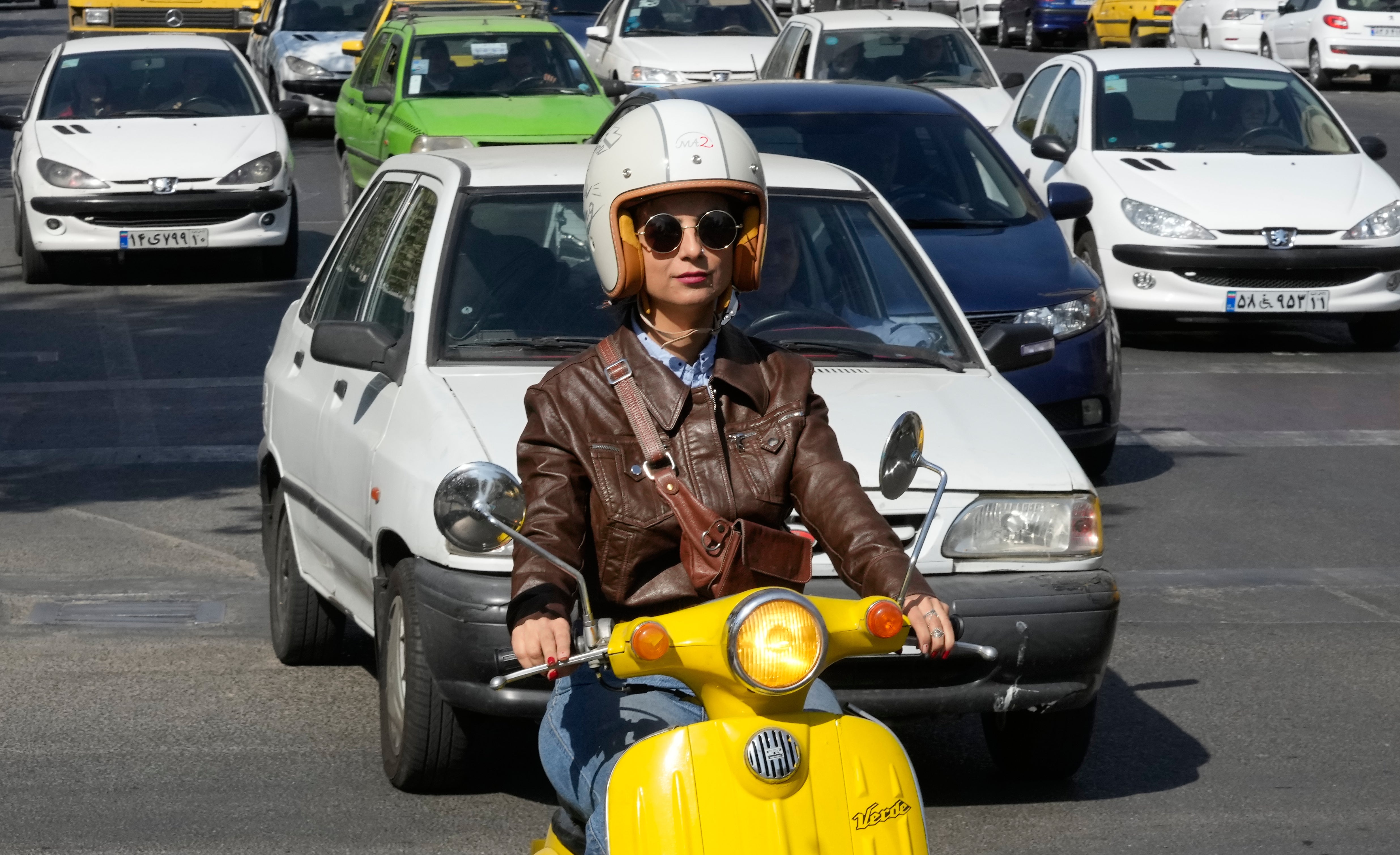 Iran Women on Motorbikes