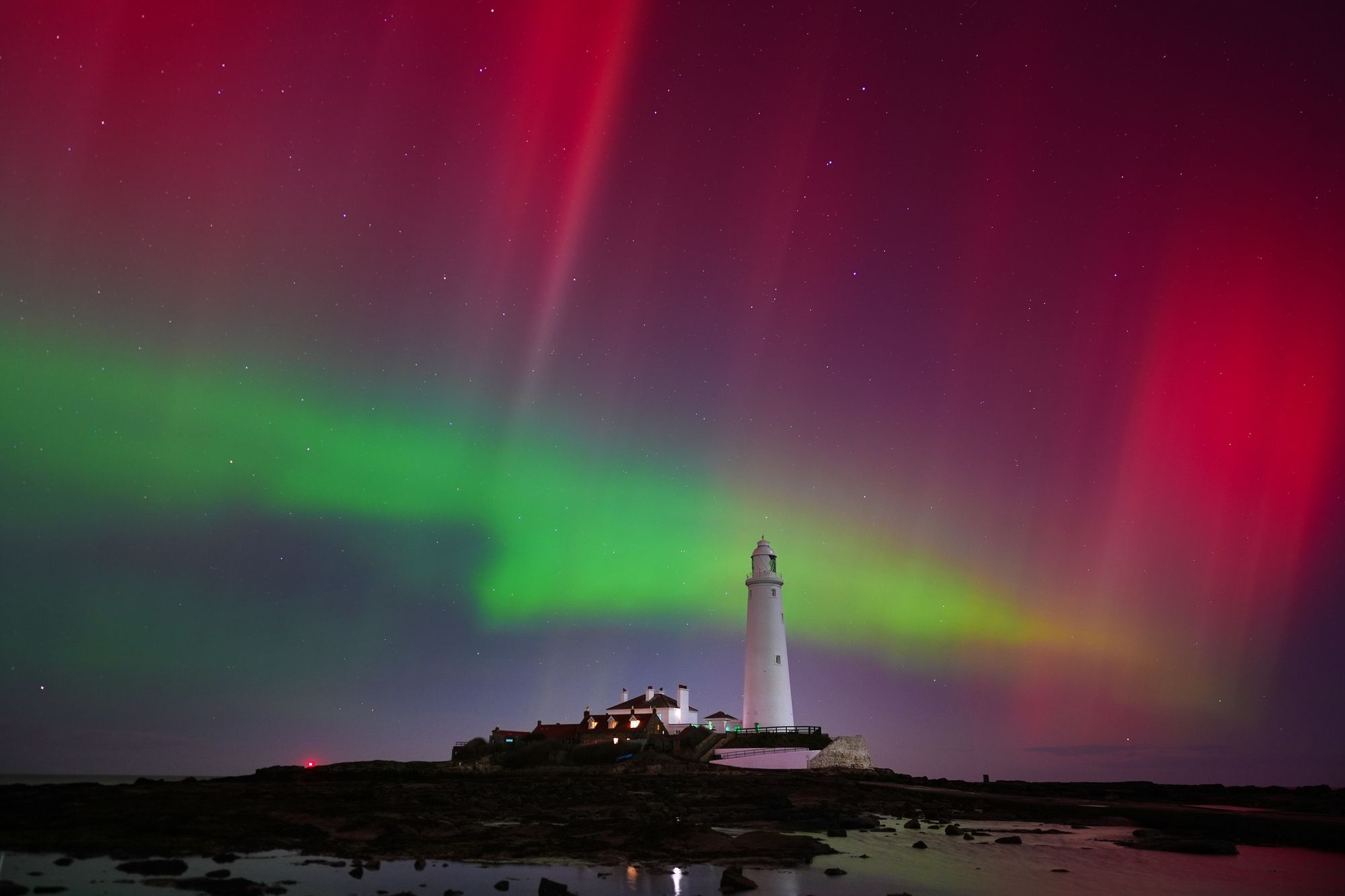 Where to see Northern Lights across UK this week amid severe' geomagnetic storm
