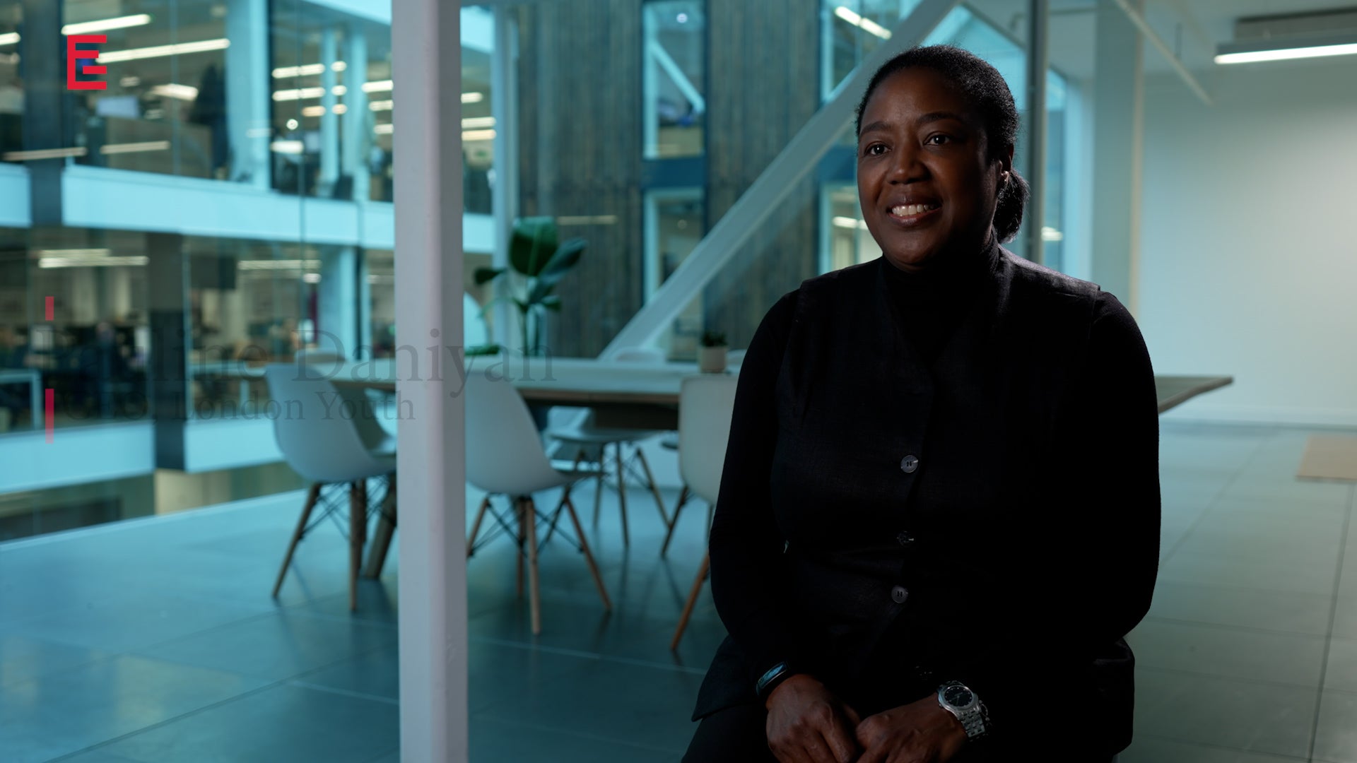 <p>Pauline Daniyan, CEO, London Youth</p>