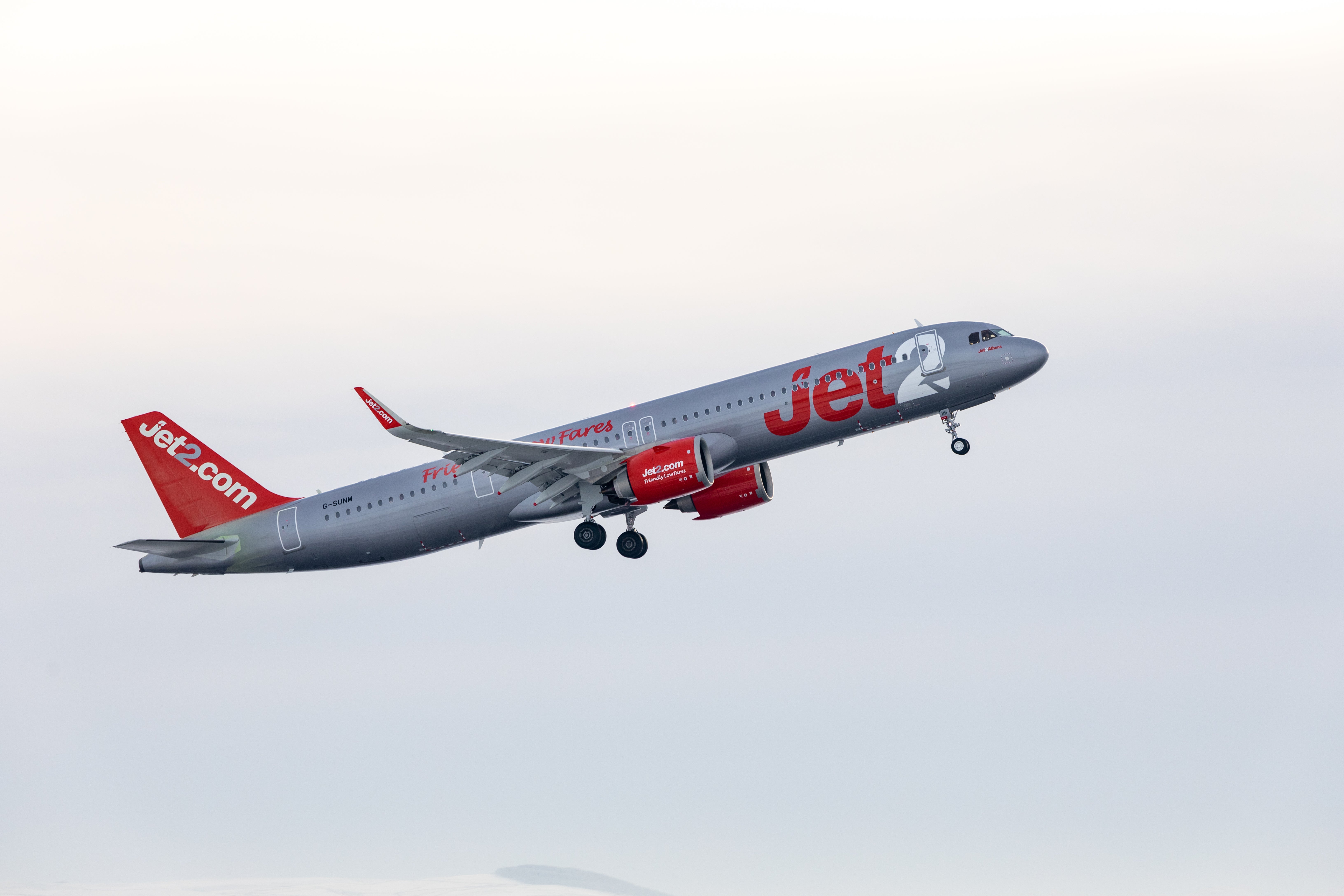 <p>Taking off: Jet2 is launching its 14th UK base at London Gatwick airport</p>