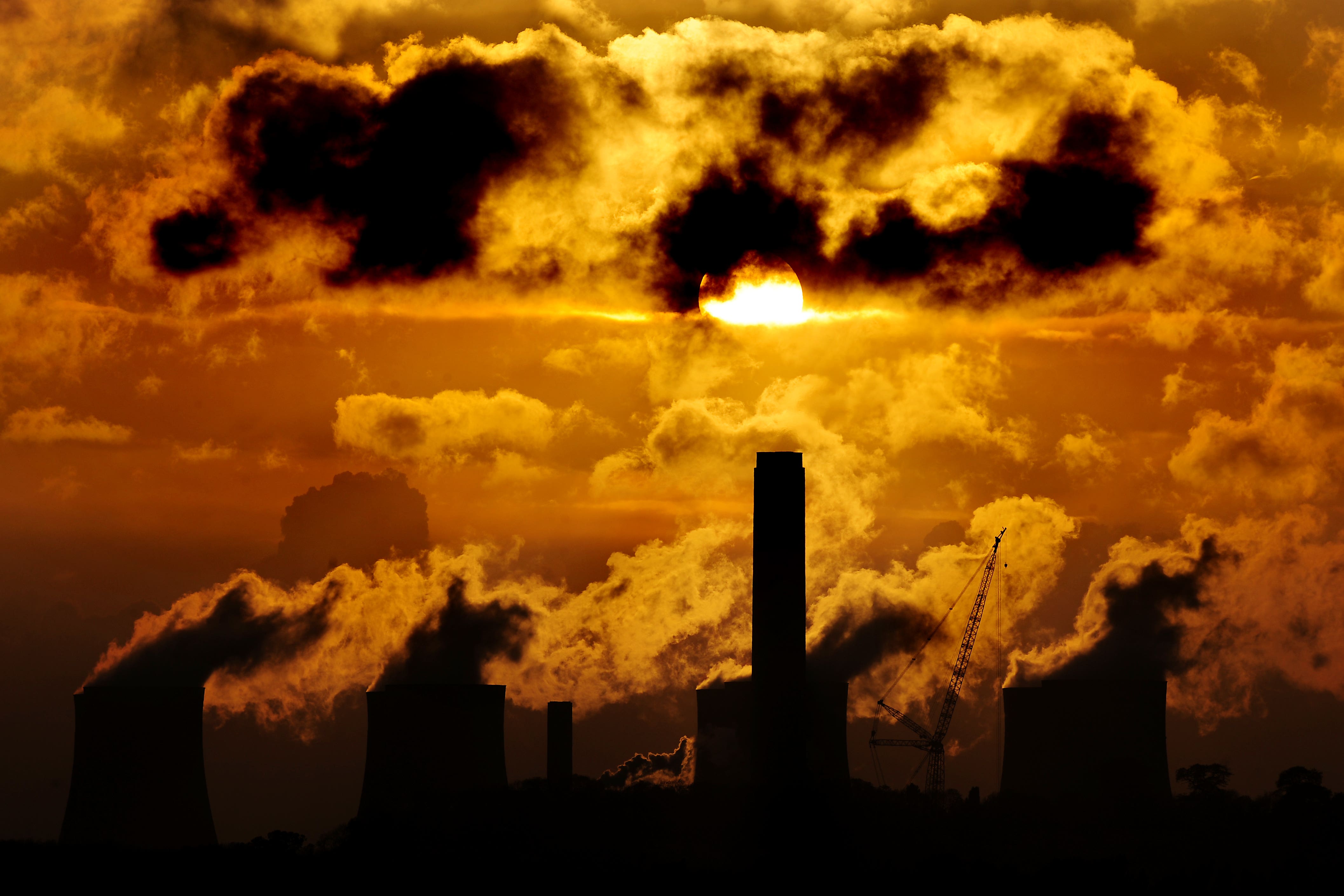 Emissions from fossil fuels have risen again in 2025, scientists have warned (Rui Vieira/PA)