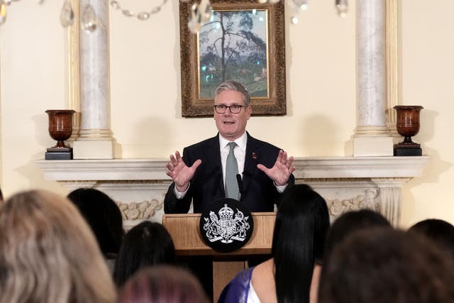 Prime Minister Sir Keir Starmer is under pressure over his No 10 operation (Stefan Rousseau/PA)