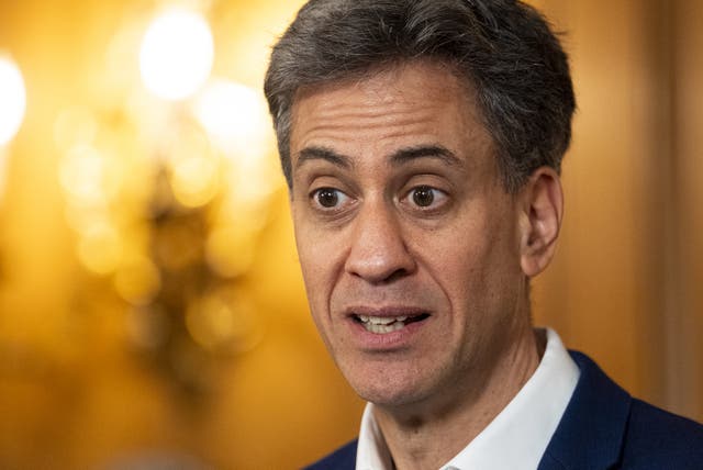 <p>Energy secretary Ed Miliband’s push for net-zero has been blamed for energy bills not reducing</p>