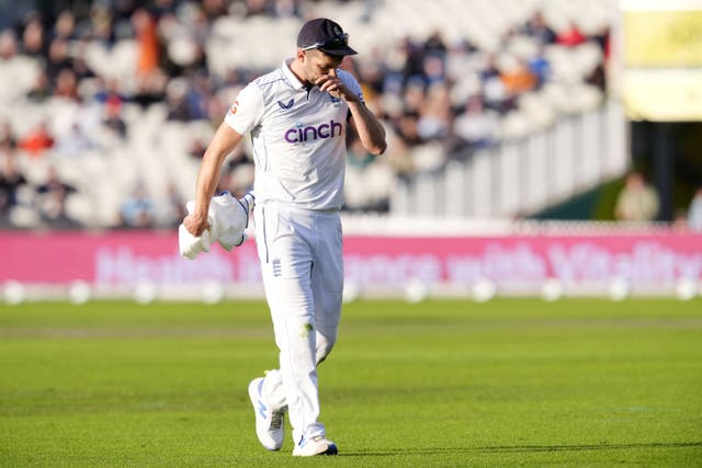 Mark Wood suffered another injury scare (Nick Potts/PA)